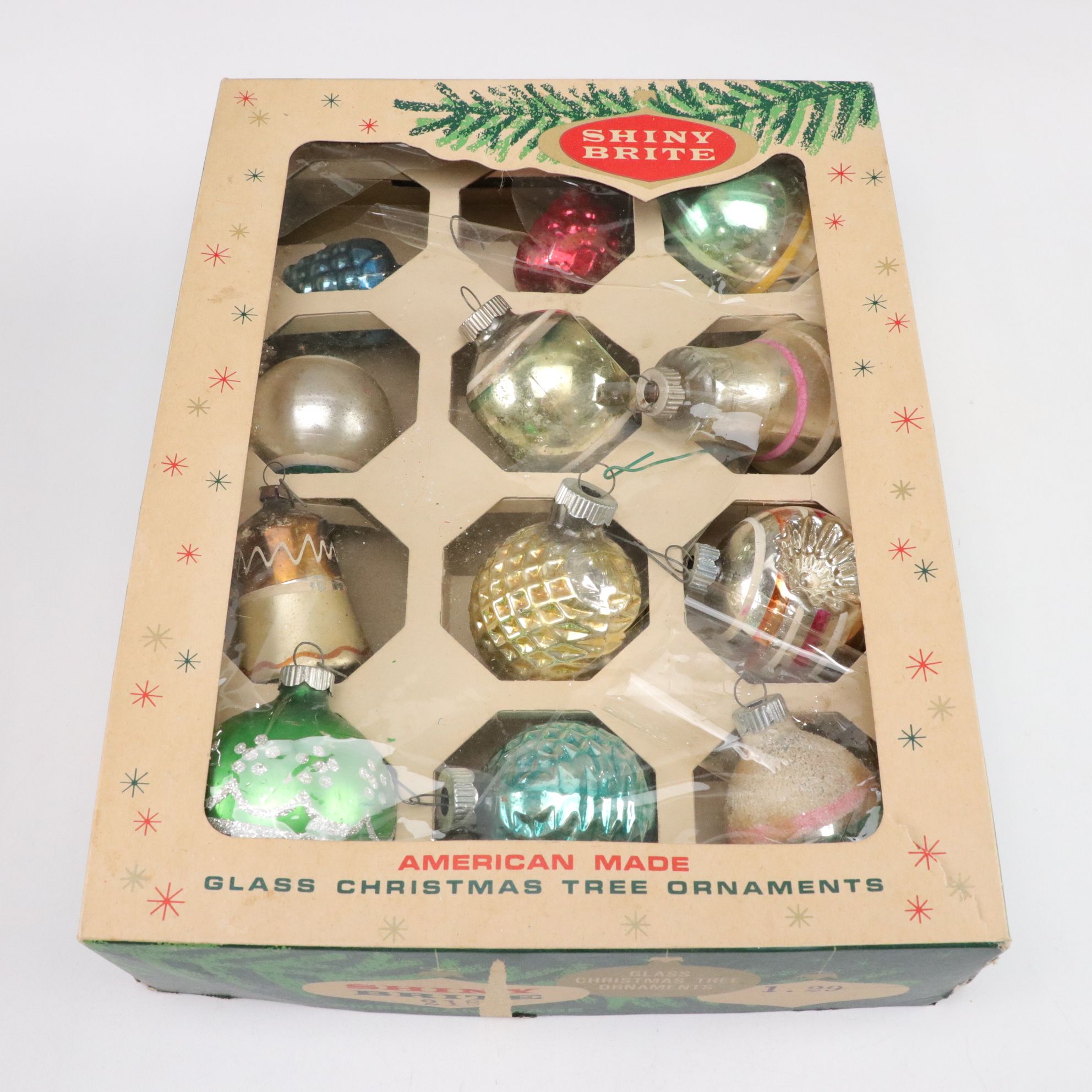 Waterford Snow Crystal Ornament with Illuminated Angel and Other Ornaments