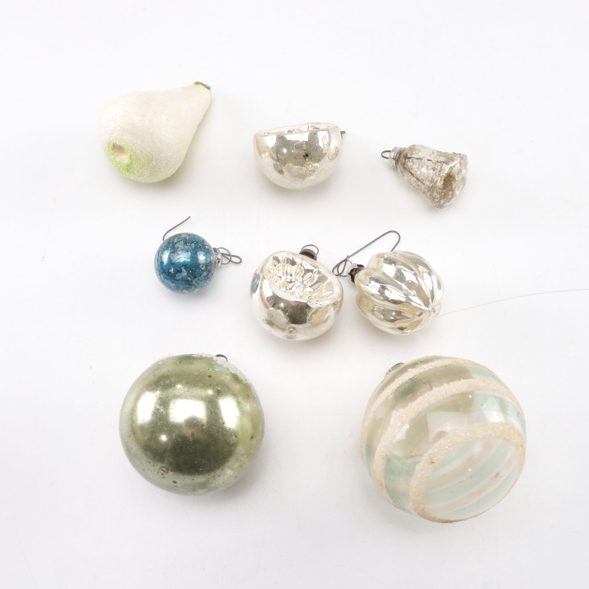 Waterford Snow Crystal Ornament with Illuminated Angel and Other Ornaments