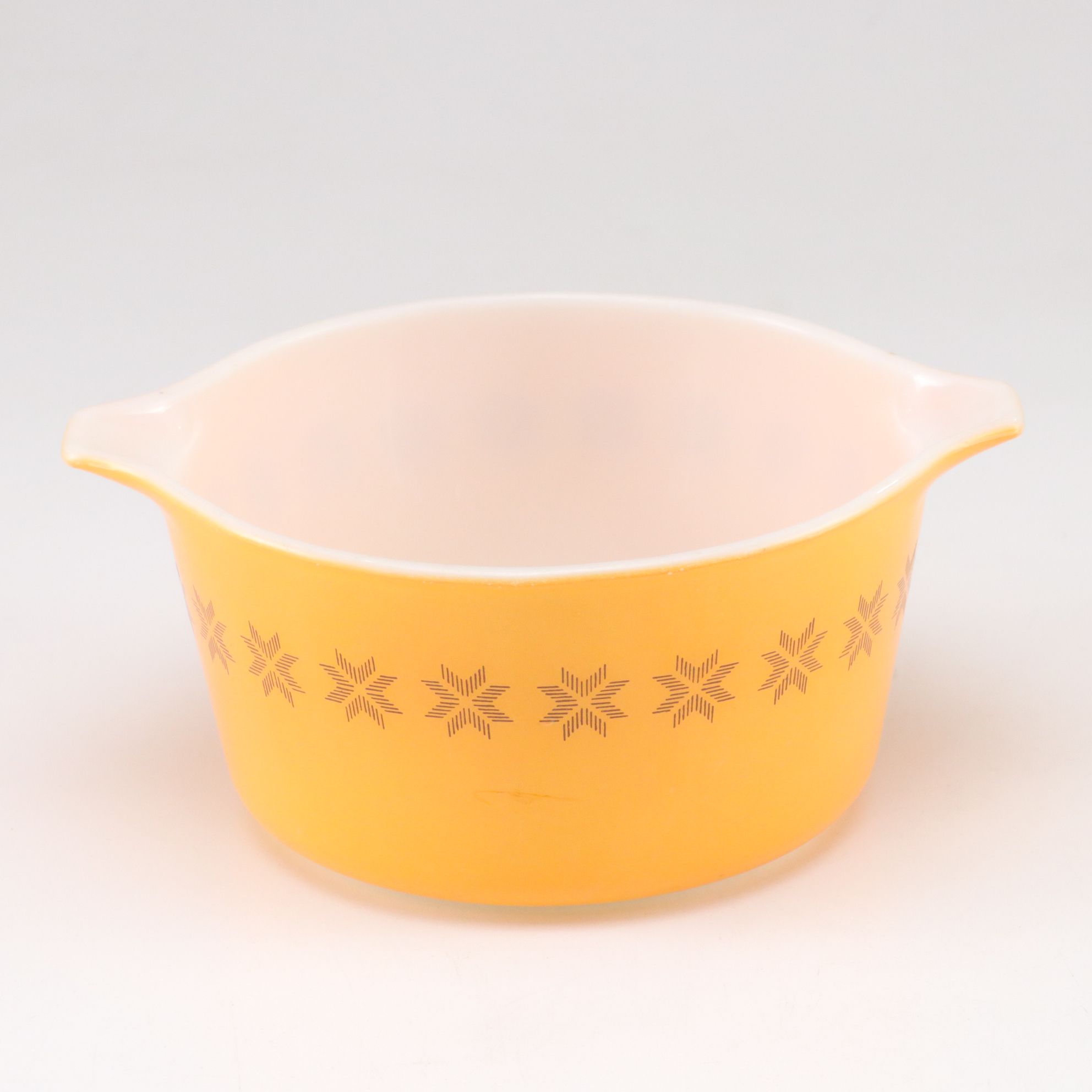 Pyrex "Constellation Atomic Starburst" Divided Serving Bowl with Casseroles