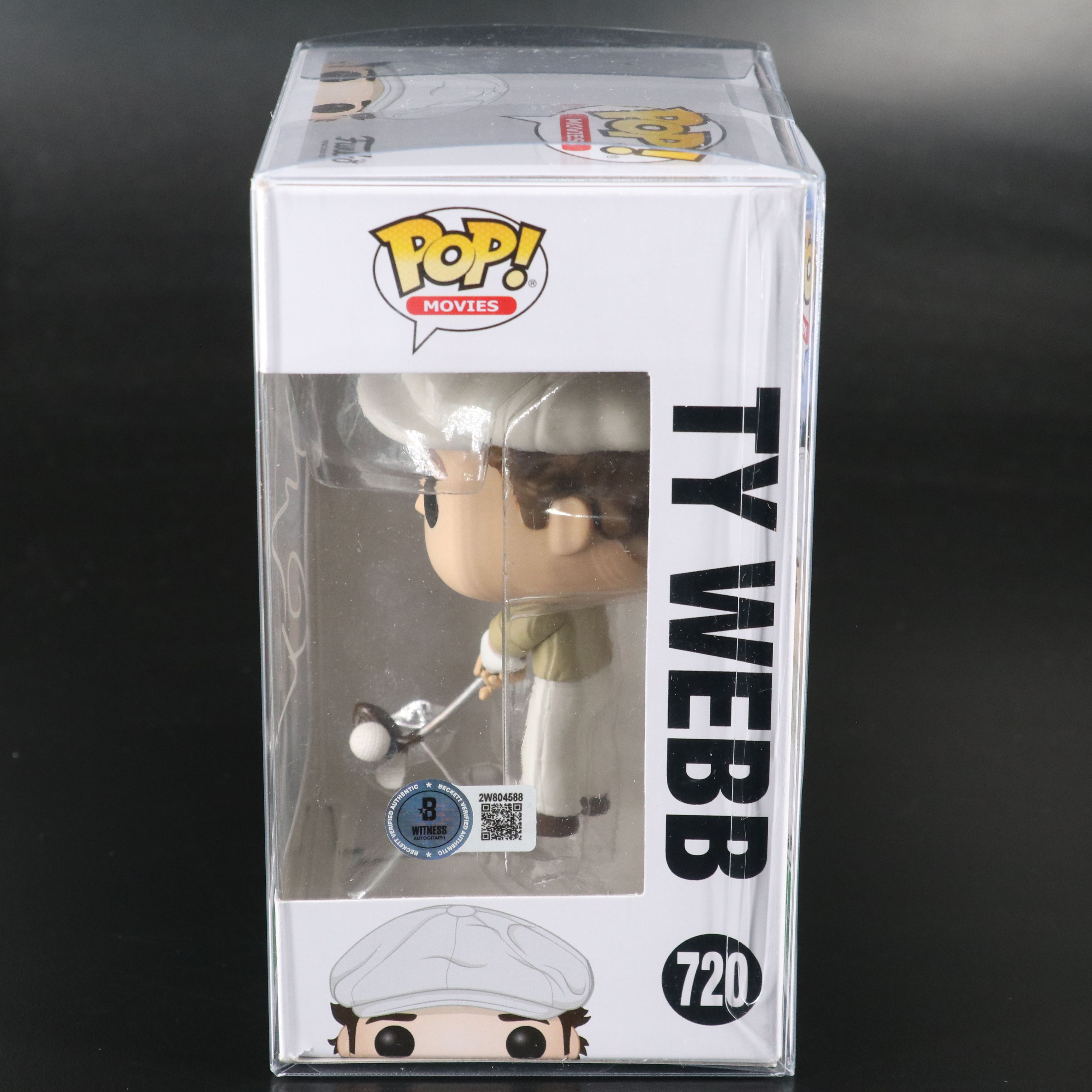 Chevy Chase Signed "Caddyshack" Ty Webb Funko POP!, Beckett