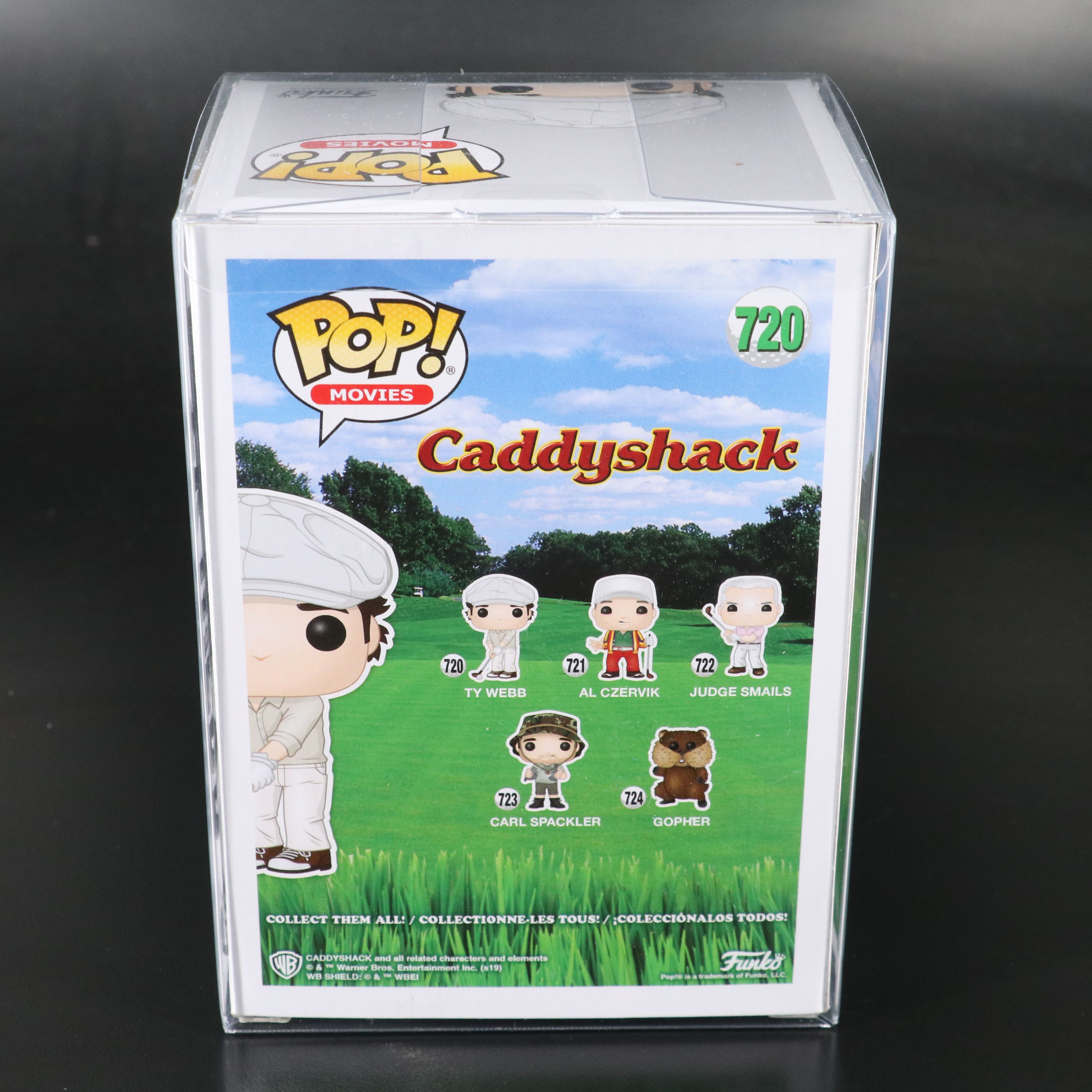 Chevy Chase Signed "Caddyshack" Ty Webb Funko POP!, Beckett