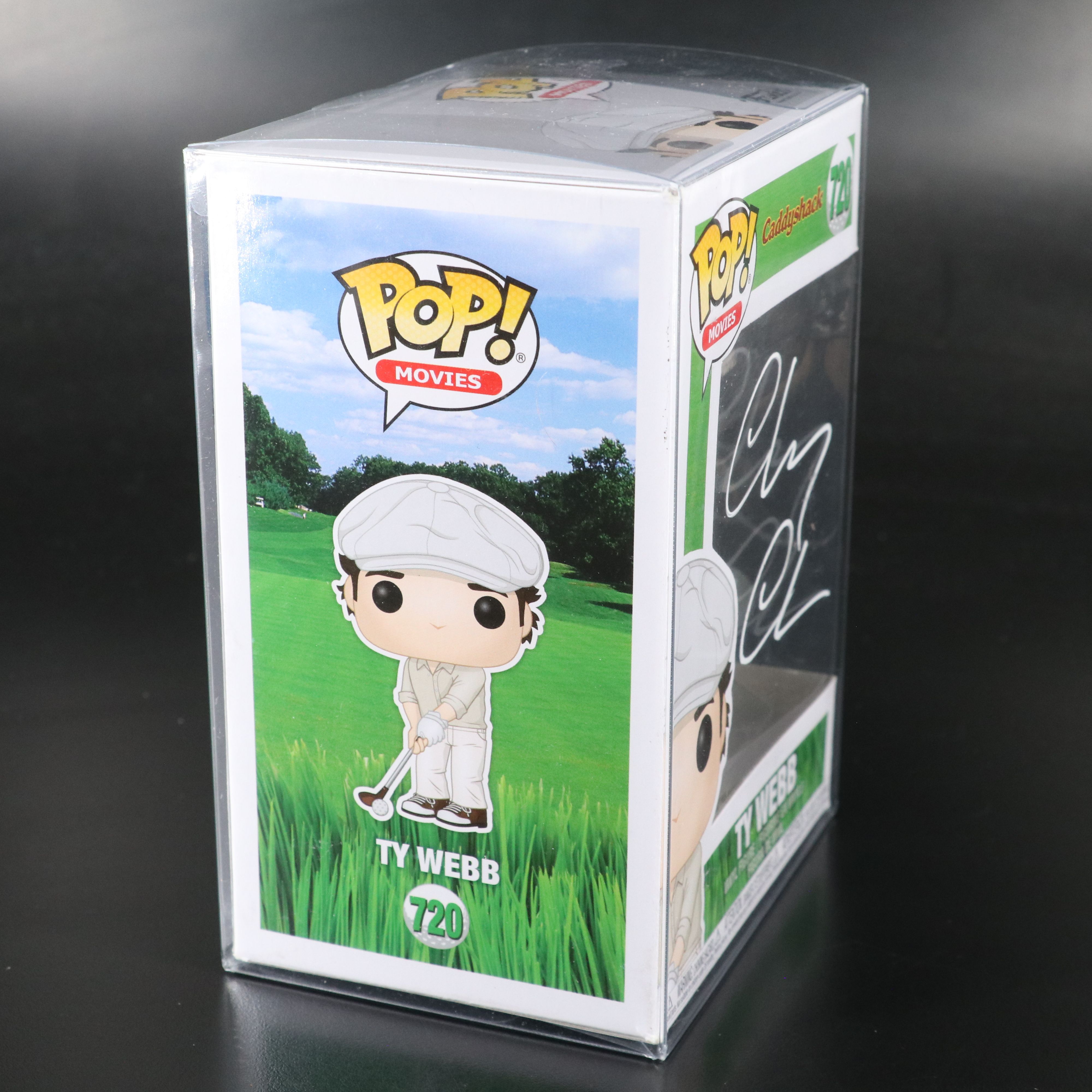 Chevy Chase Signed "Caddyshack" Ty Webb Funko POP!, Beckett