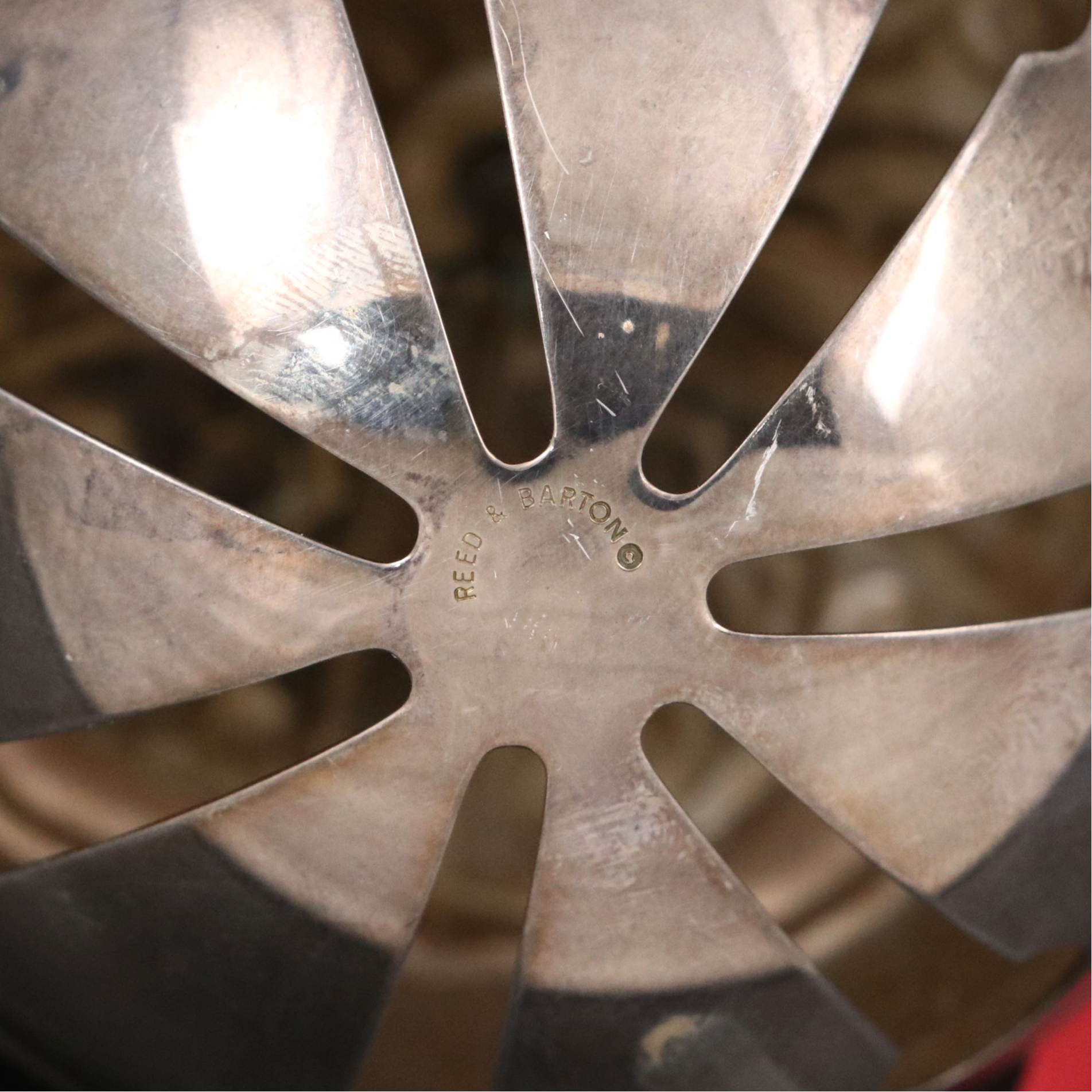 Wallace and More Annual Silver Plate Bells with Repoussé Metal Jewelry Box