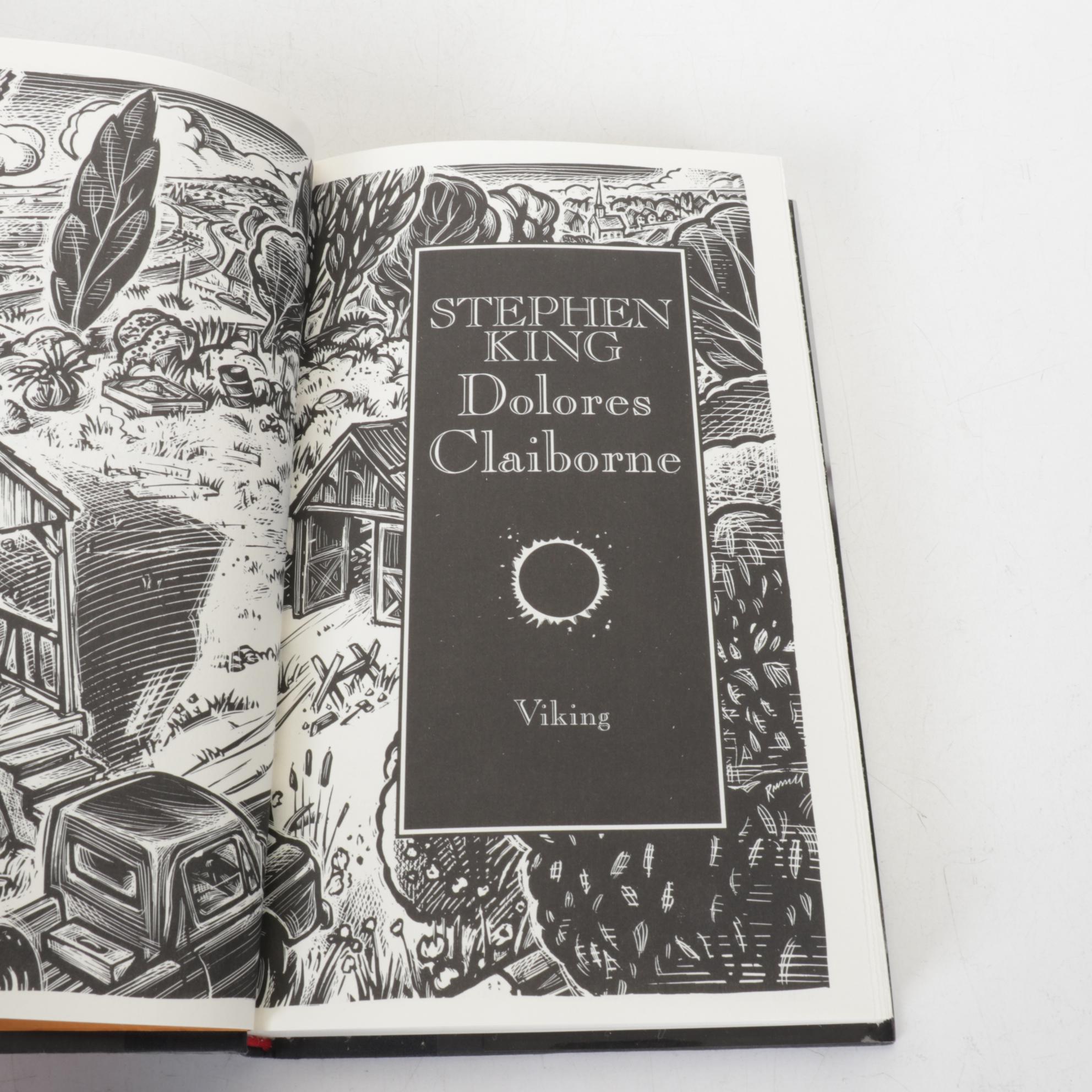 Second Printing "Misery" and More Stephen King Novels, 1990s