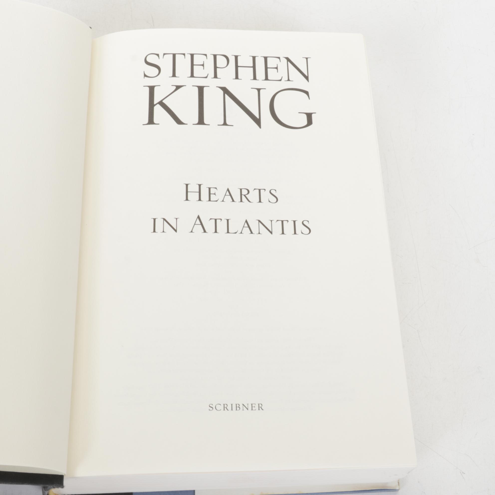 Second Printing "Misery" and More Stephen King Novels, 1990s