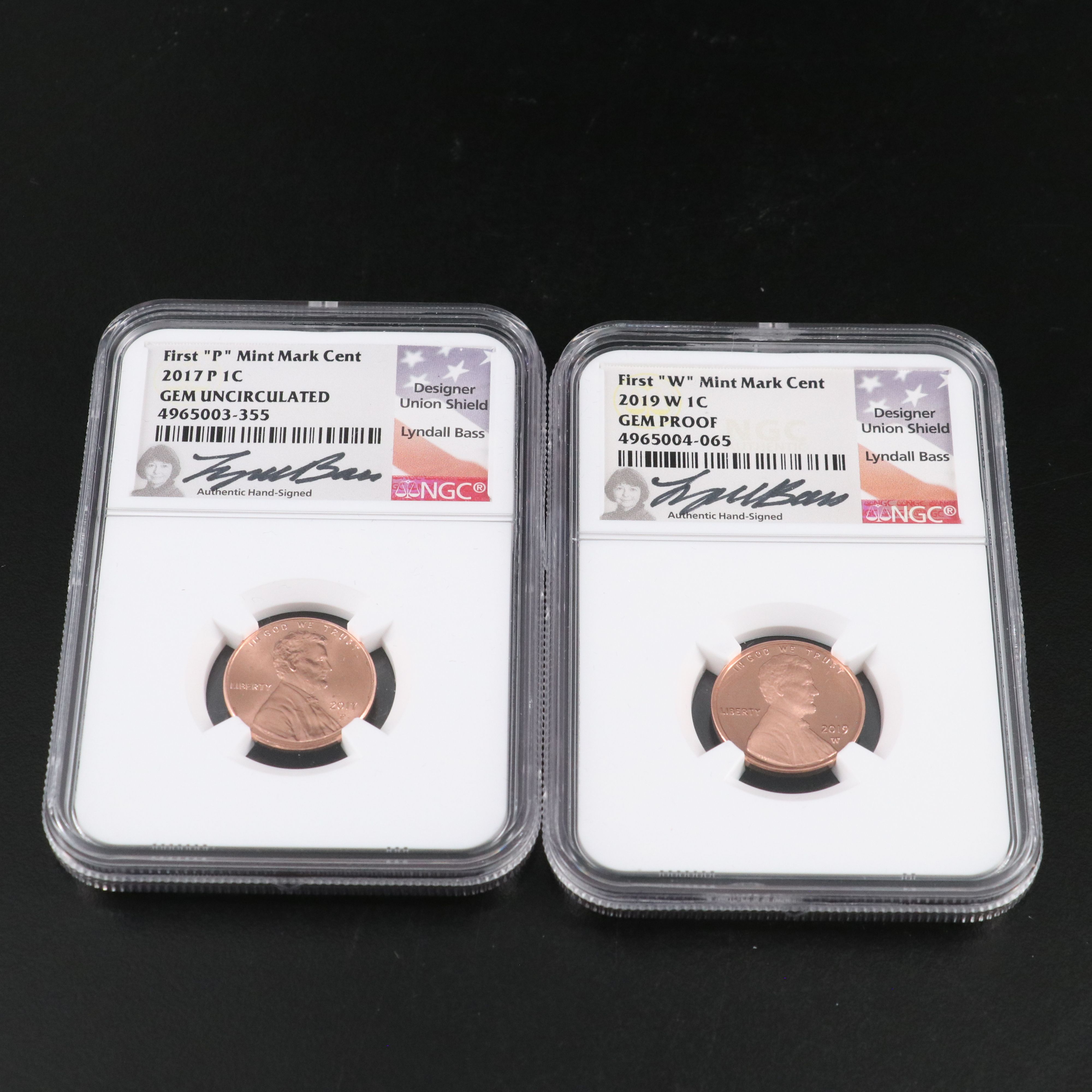 Collection of U.S. Modern Cents and Eight Barber Dimes