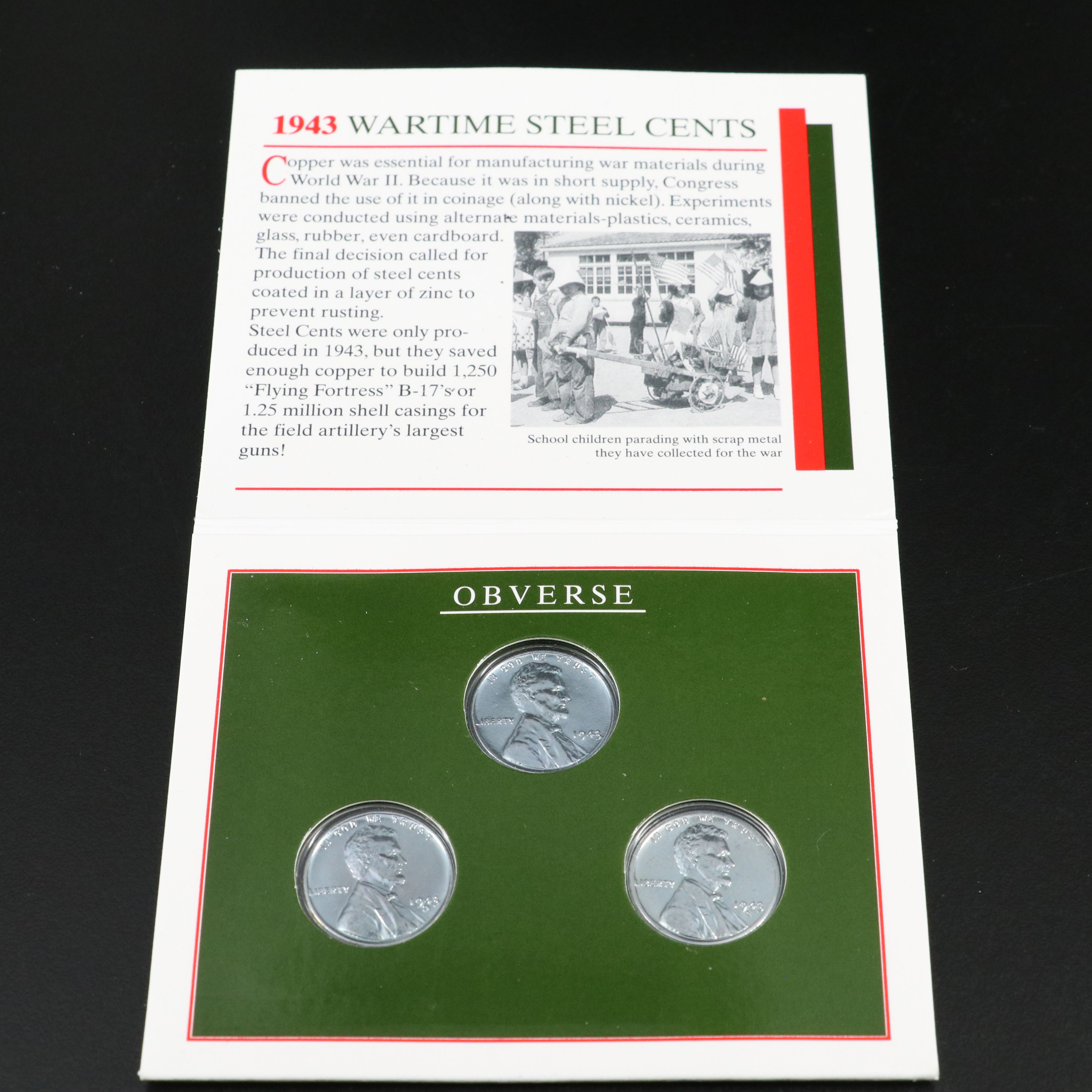 Collection of U.S. Modern Cents and Eight Barber Dimes