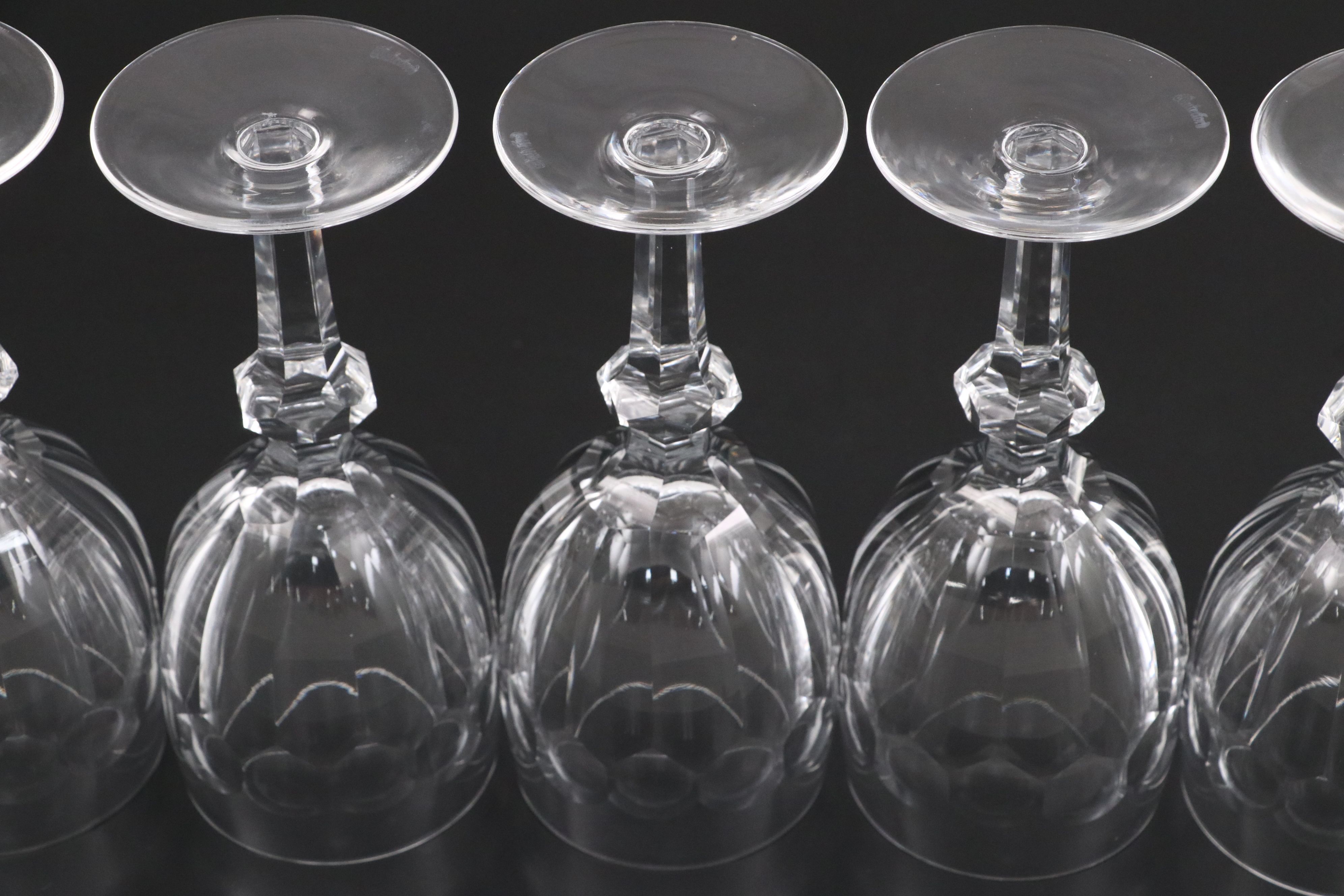 Waterford Crystal "Curraghmore" Water Goblets, 1971-2017