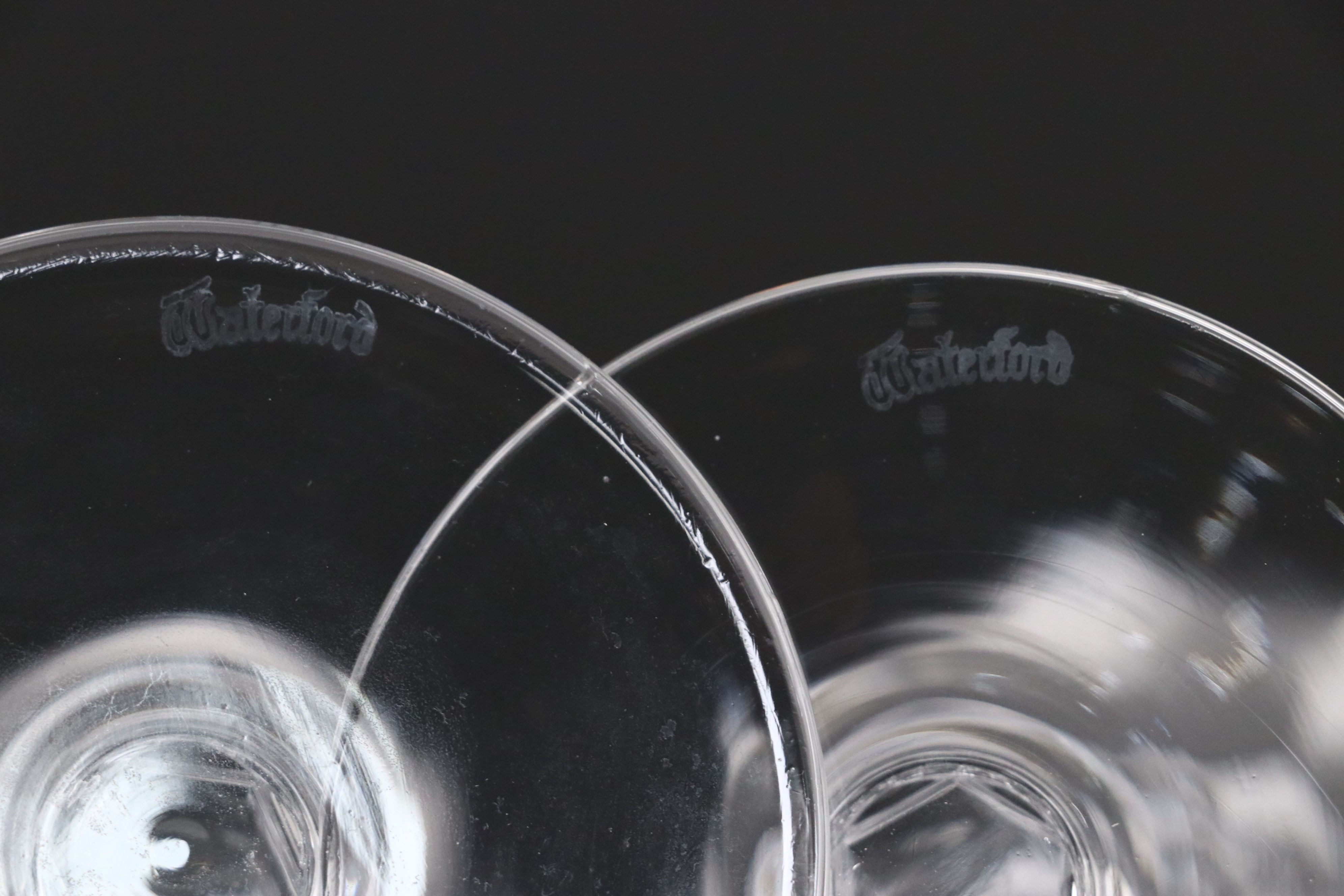 Waterford Crystal "Curraghmore" Water Goblets, 1971-2017