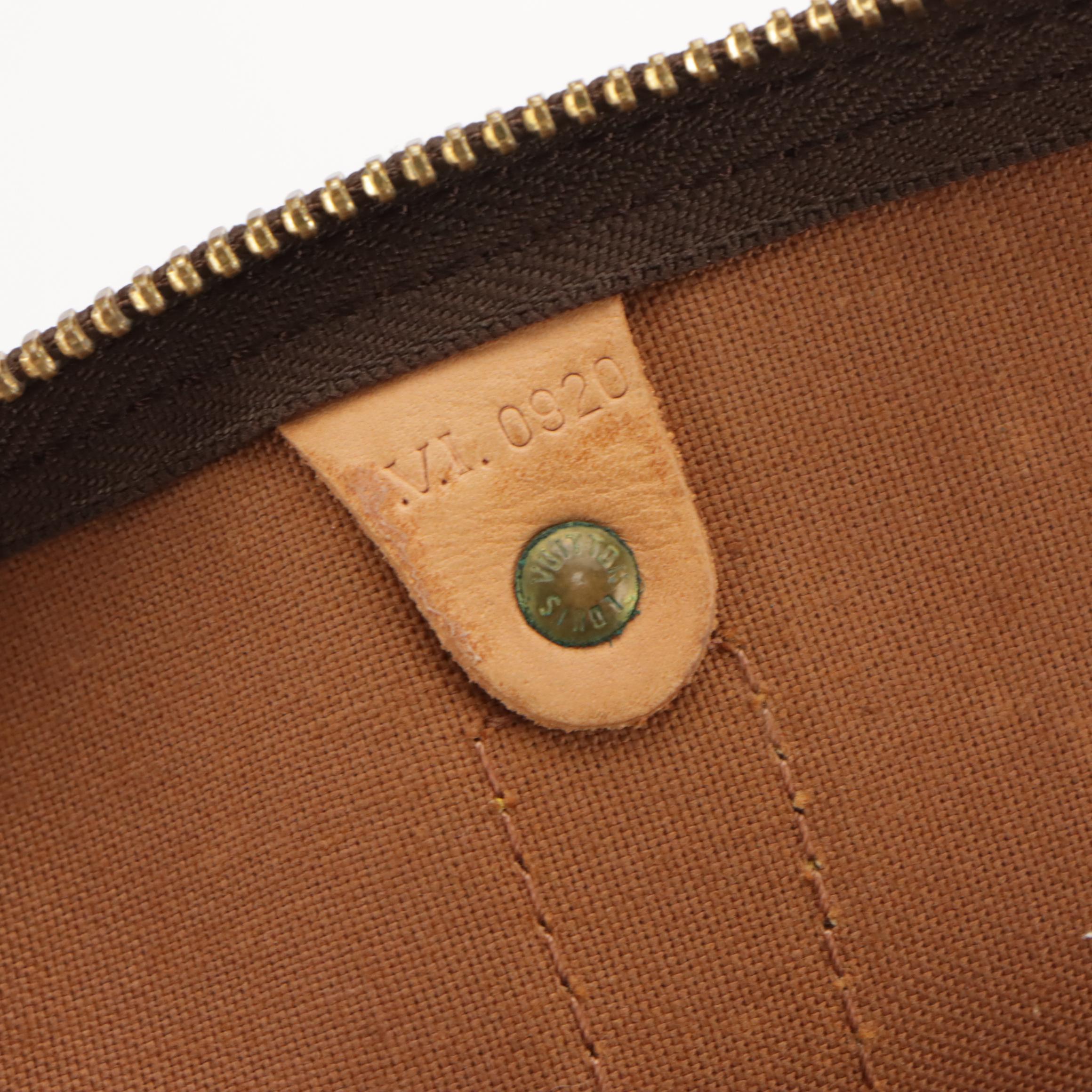 Louis Vuitton Keepall 50 Bandoulière in Monogram Canvas and Vachetta Leather