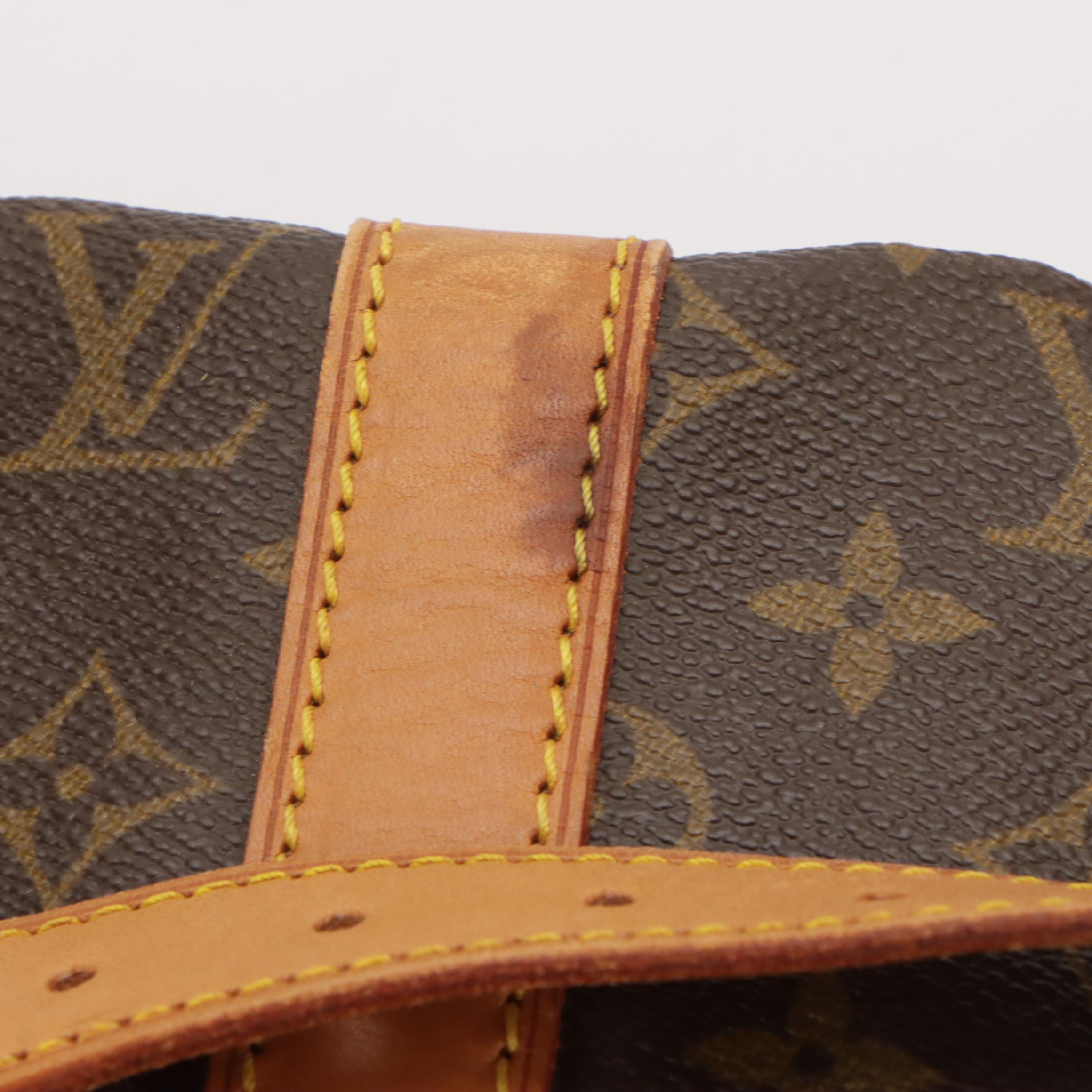 Louis Vuitton Keepall 50 Bandoulière in Monogram Canvas and Vachetta Leather