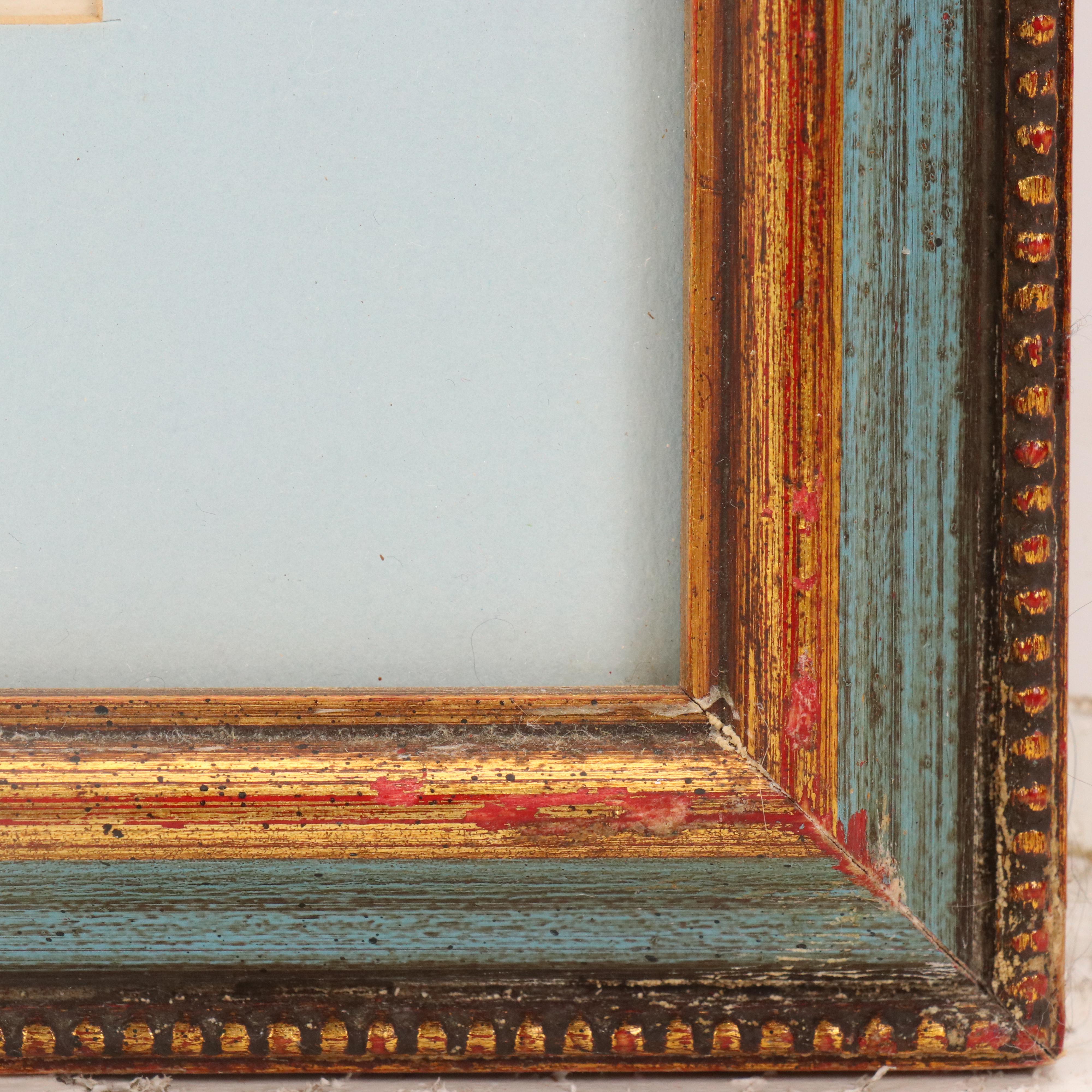 Jozsef Sulyok-Papp Village Street Scene Watercolor Painting