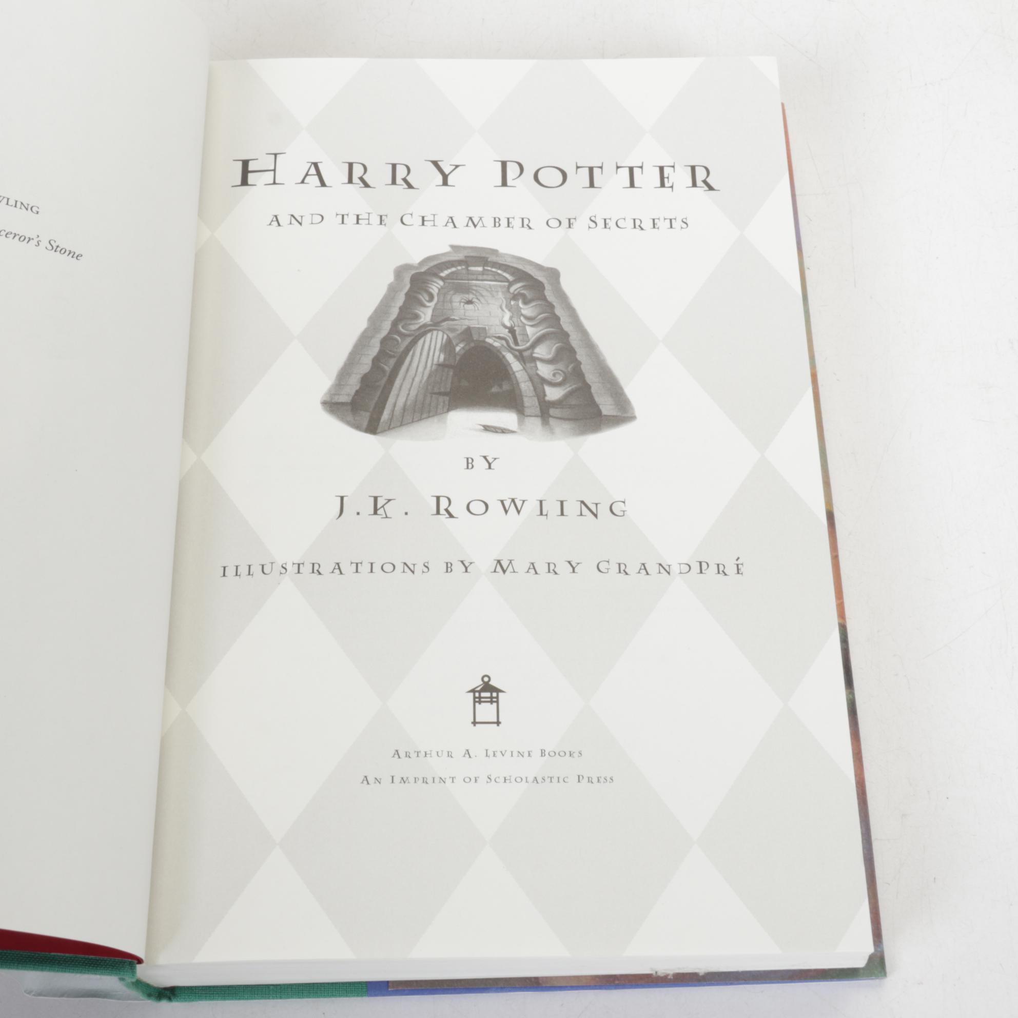 "Harry Potter" Complete Series by J. K. Rowling with Illuminating Wand