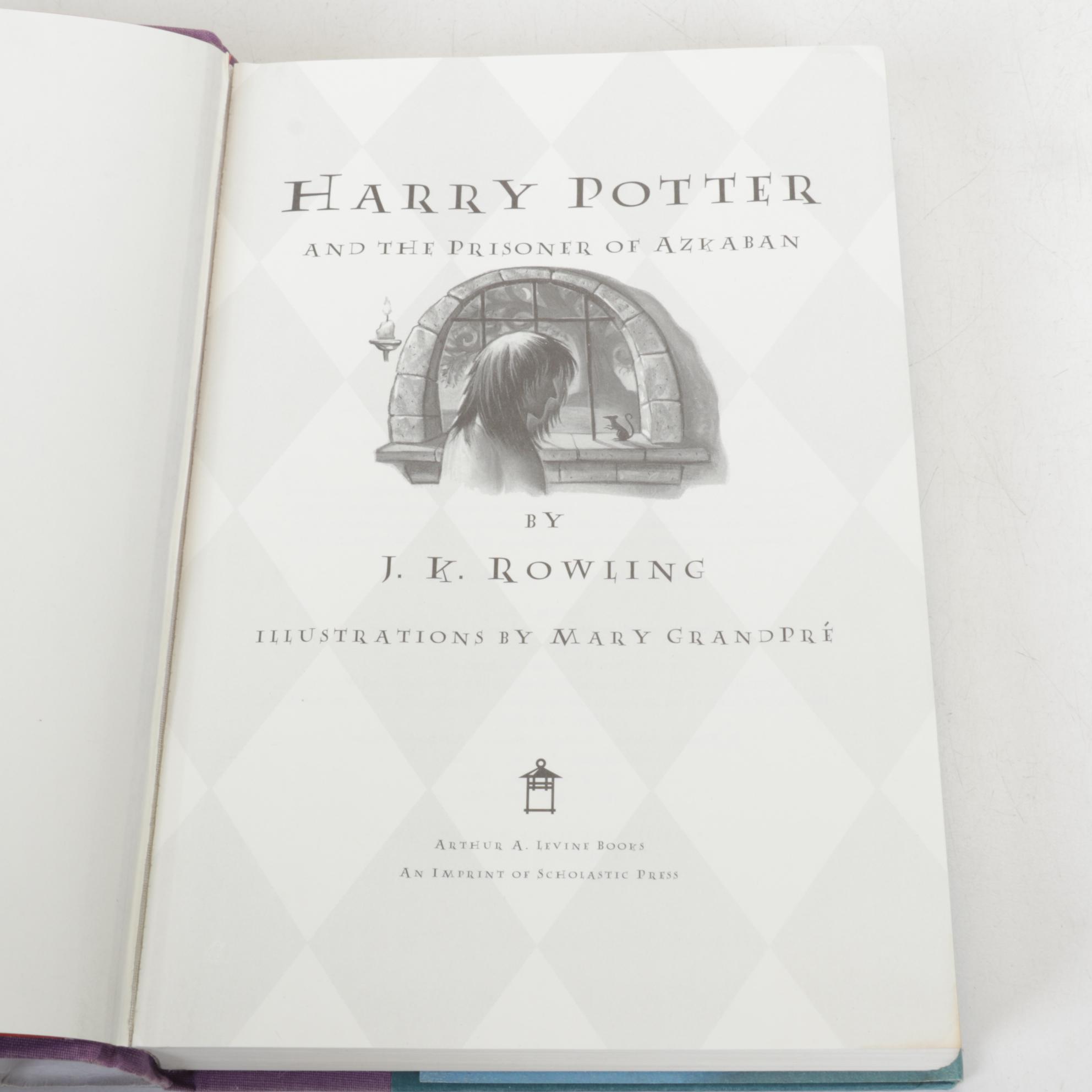 "Harry Potter" Complete Series by J. K. Rowling with Illuminating Wand