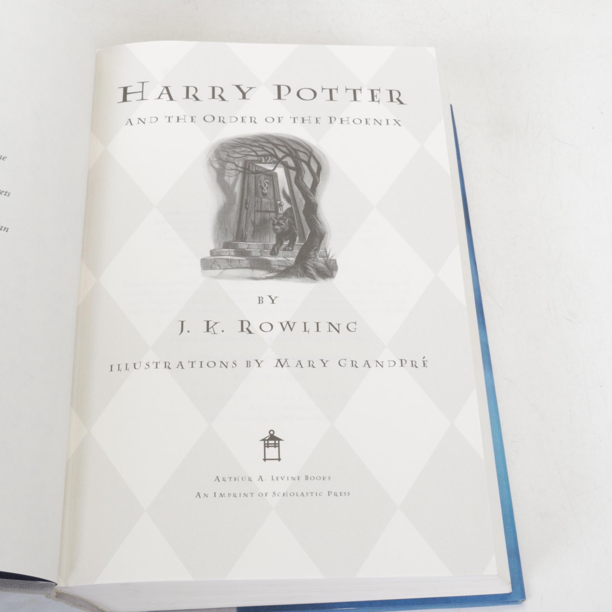 "Harry Potter" Complete Series by J. K. Rowling with Illuminating Wand