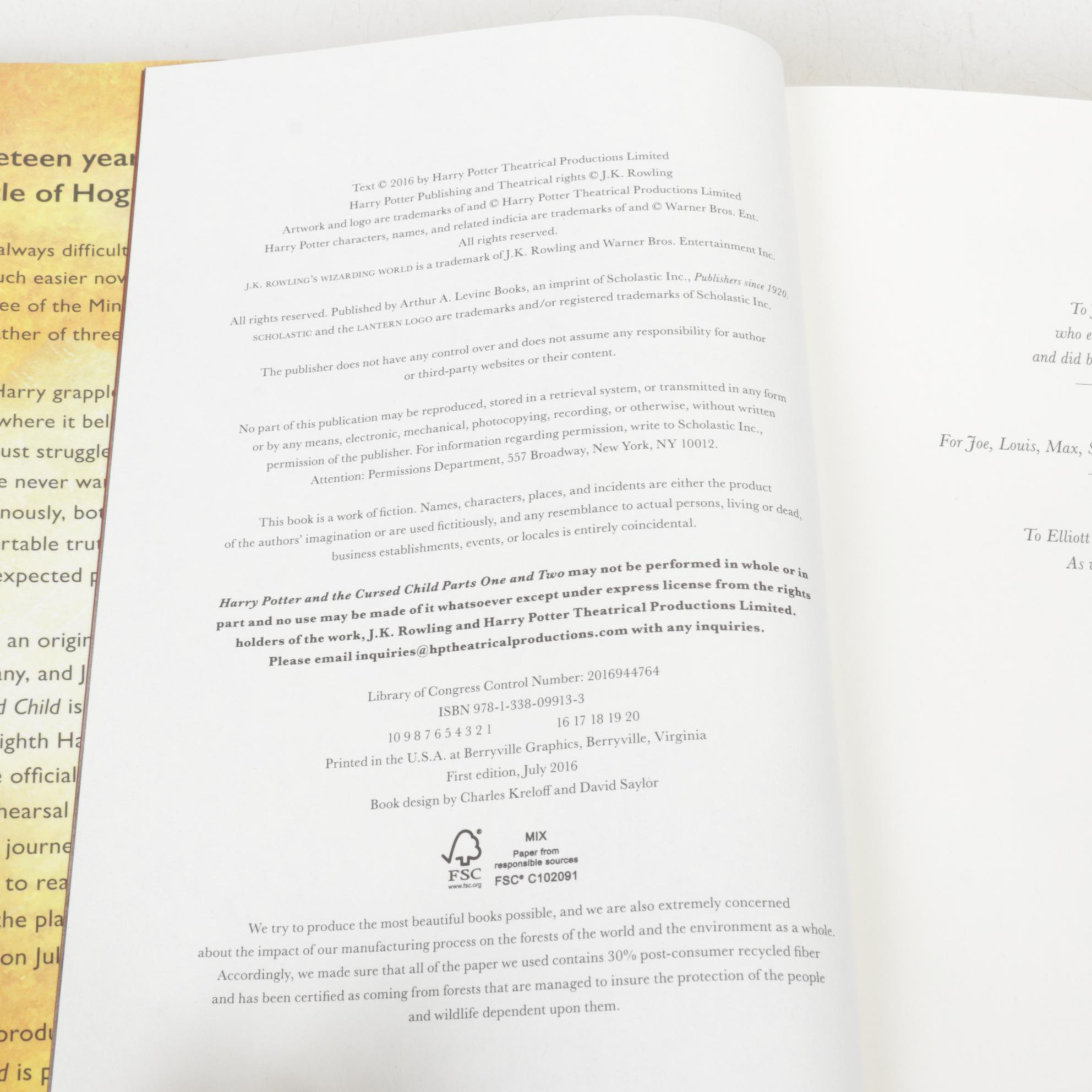 "Harry Potter" Complete Series by J. K. Rowling with Illuminating Wand