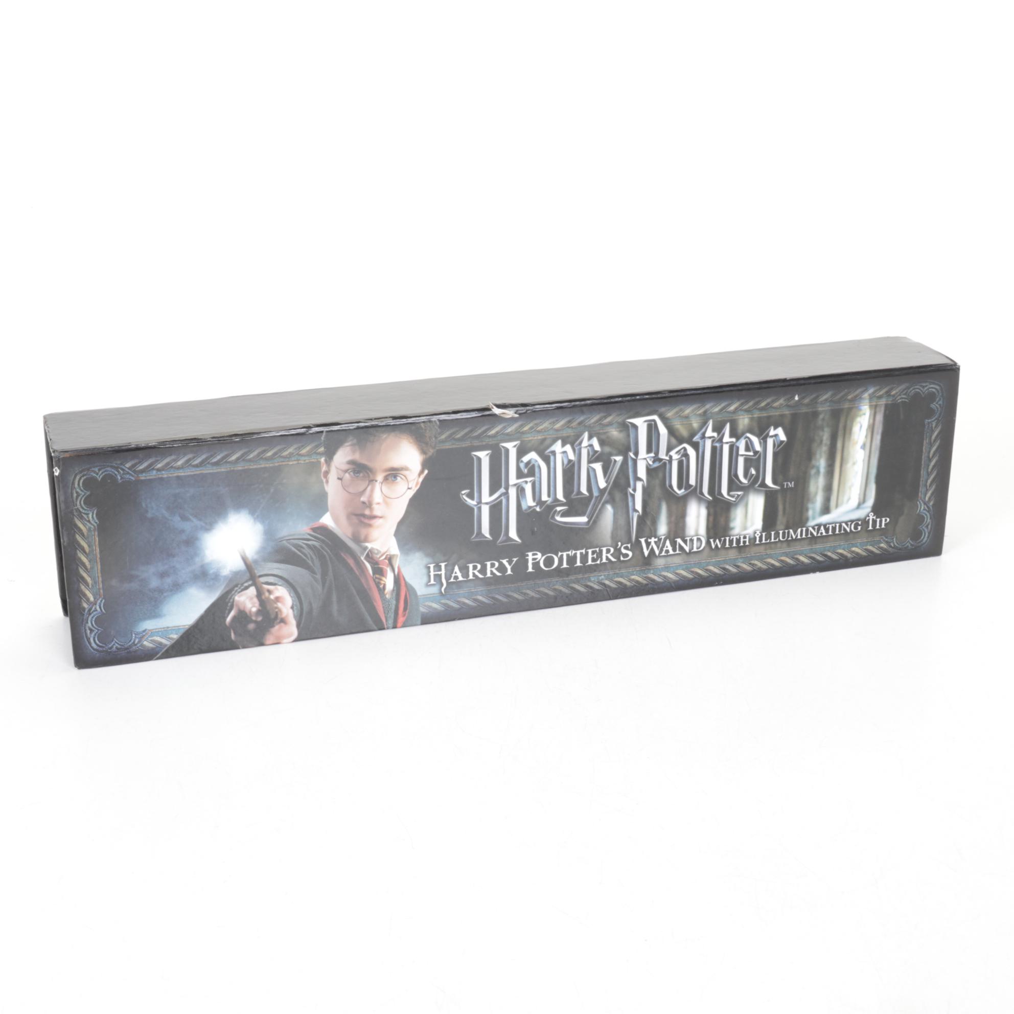 "Harry Potter" Complete Series by J. K. Rowling with Illuminating Wand