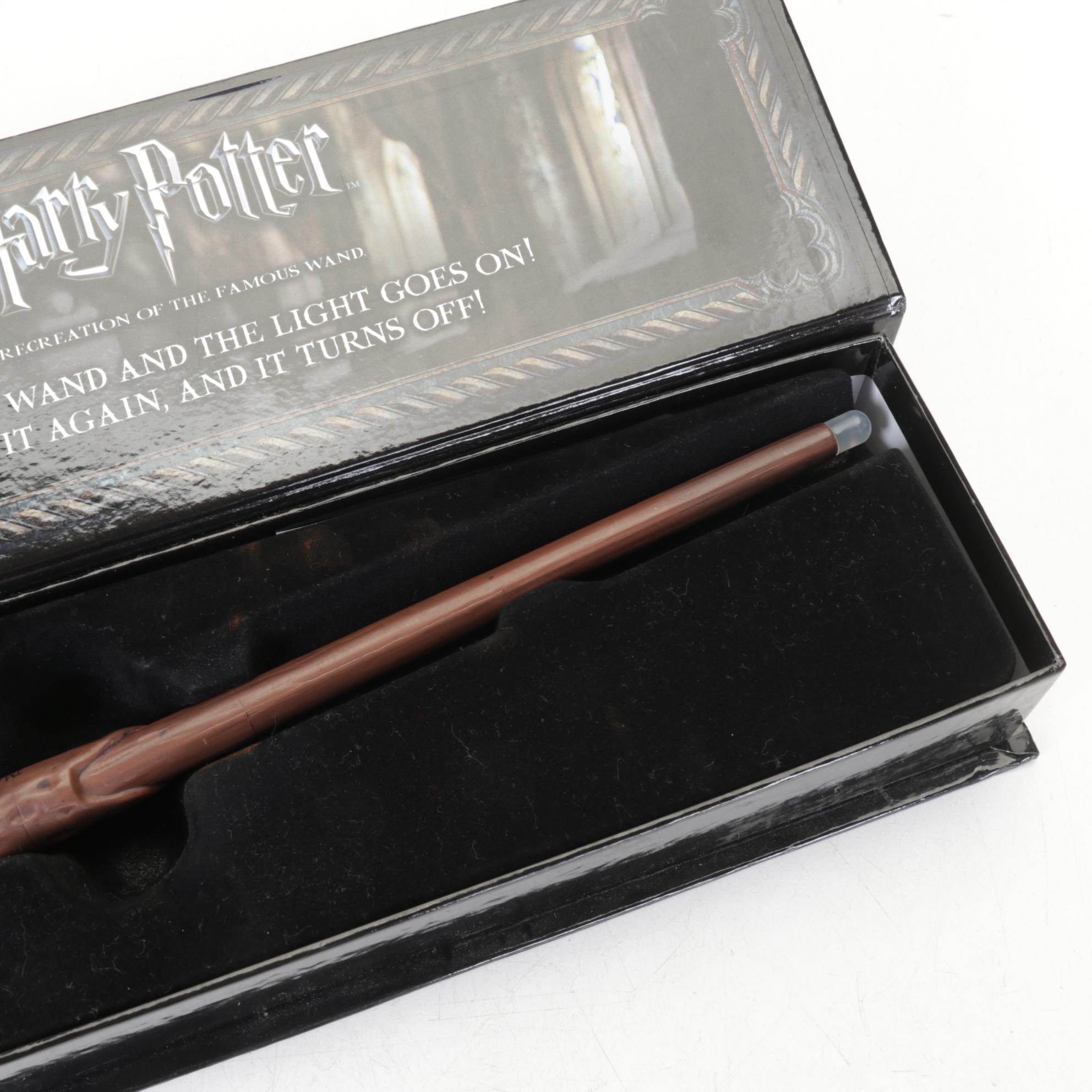 "Harry Potter" Complete Series by J. K. Rowling with Illuminating Wand
