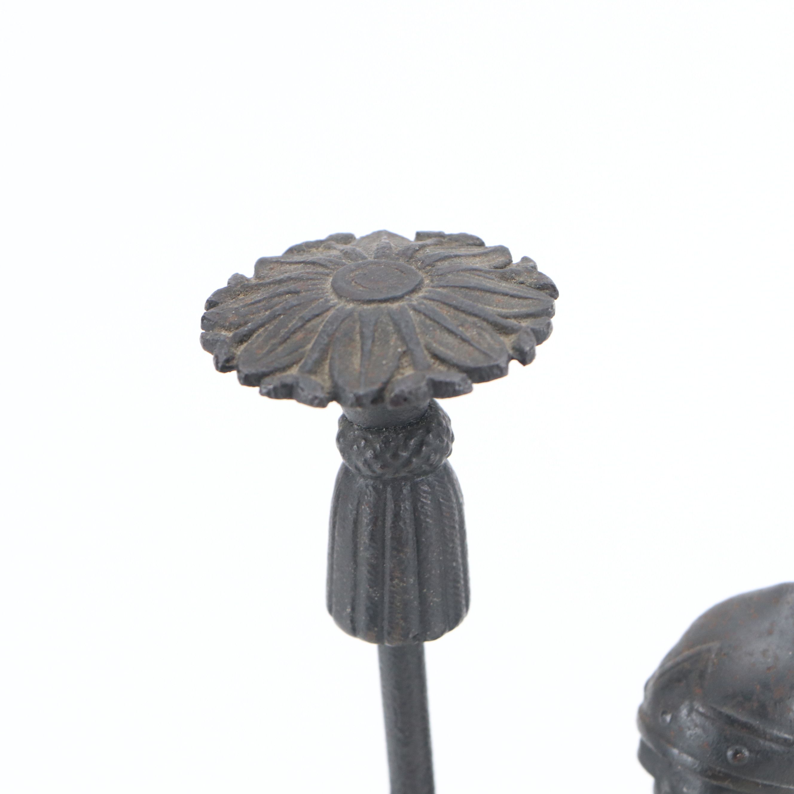 Crusader Knight Cast Iron Figure