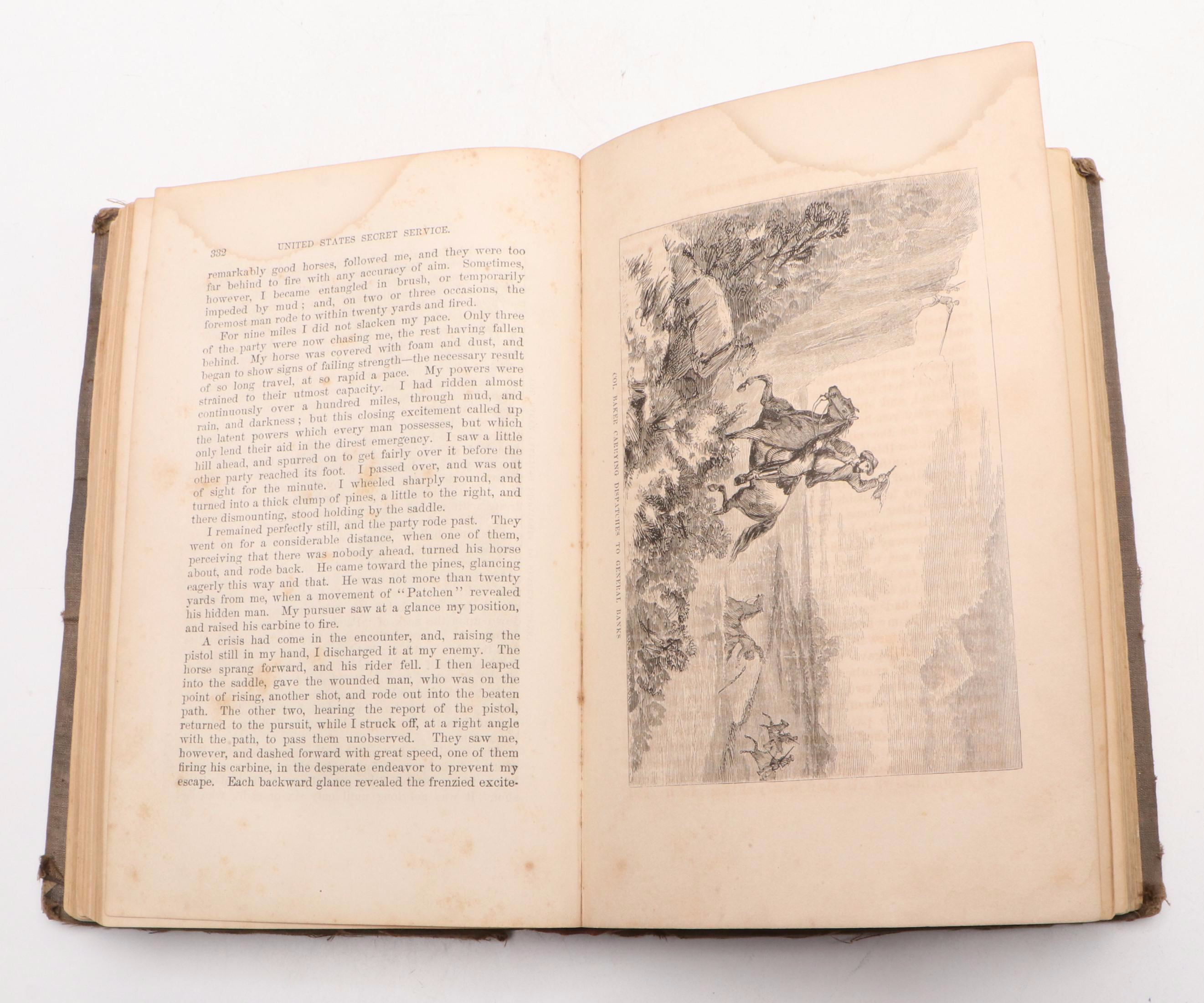 "History of the United States Secret Service" by Lafayette C. Baker, 1867