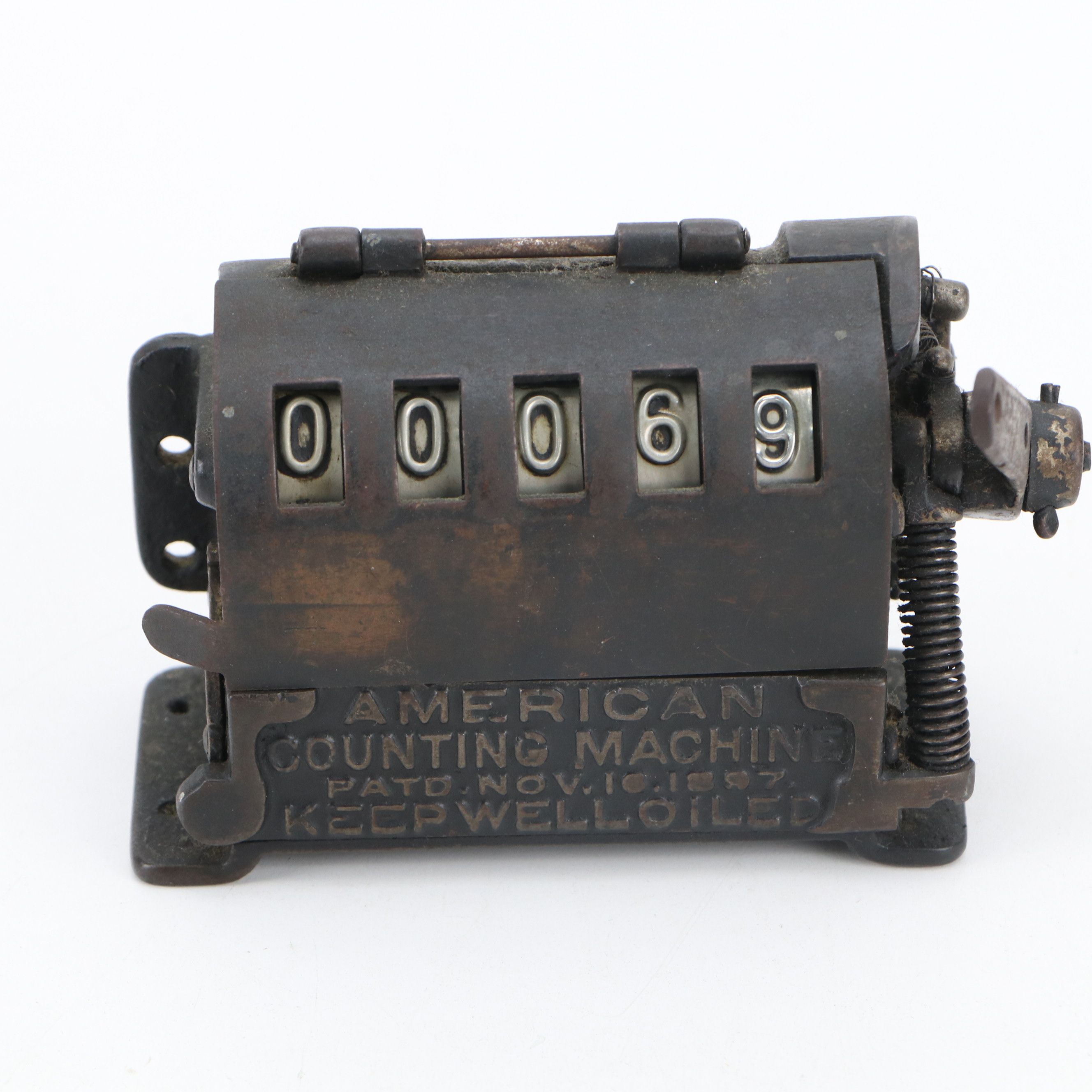 R. E. Hart, Redington, and Veeder-Root Metal Production Counters with Others