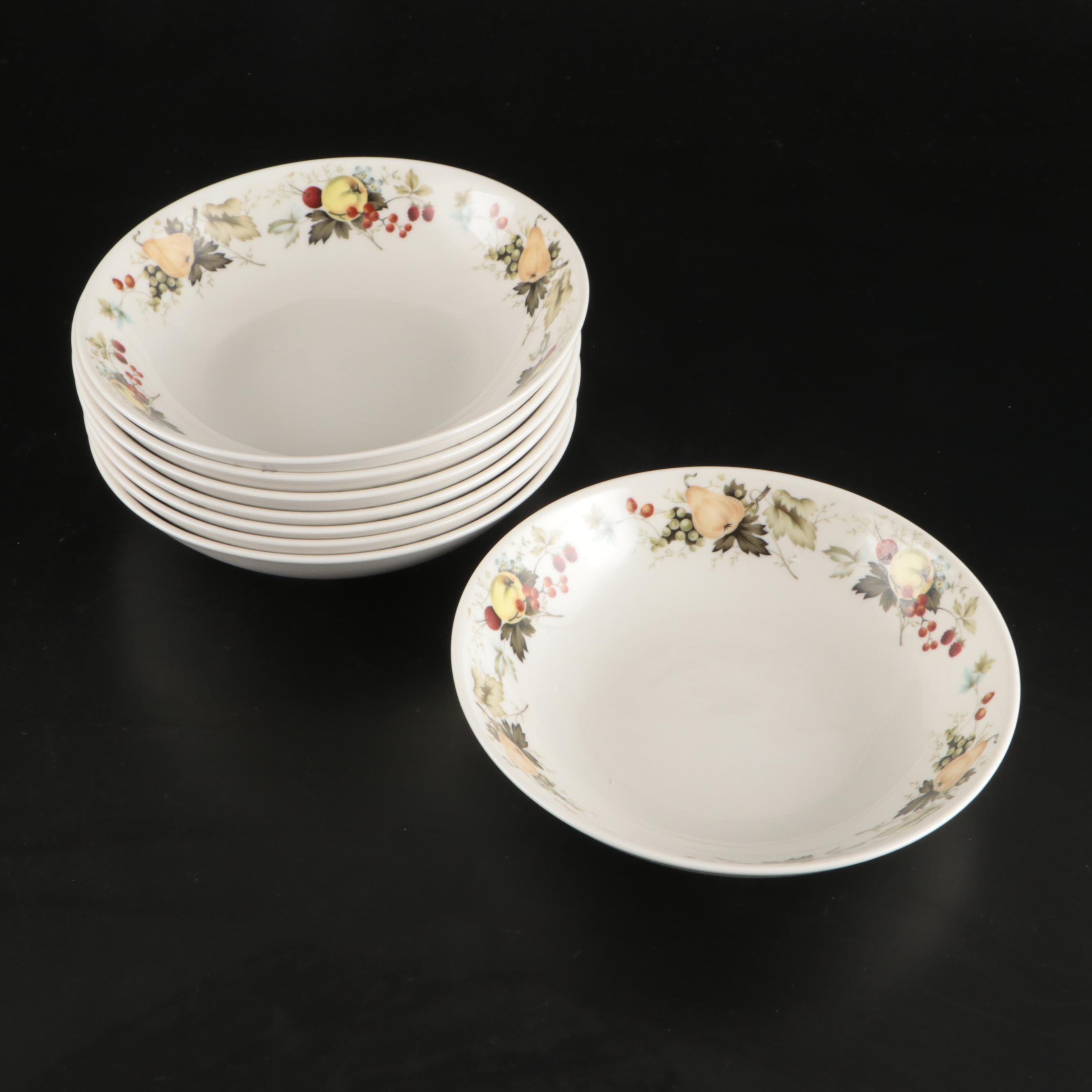Royal Doulton "Miramont" Porcelain Dinnerware, Mid to Late 20th Century
