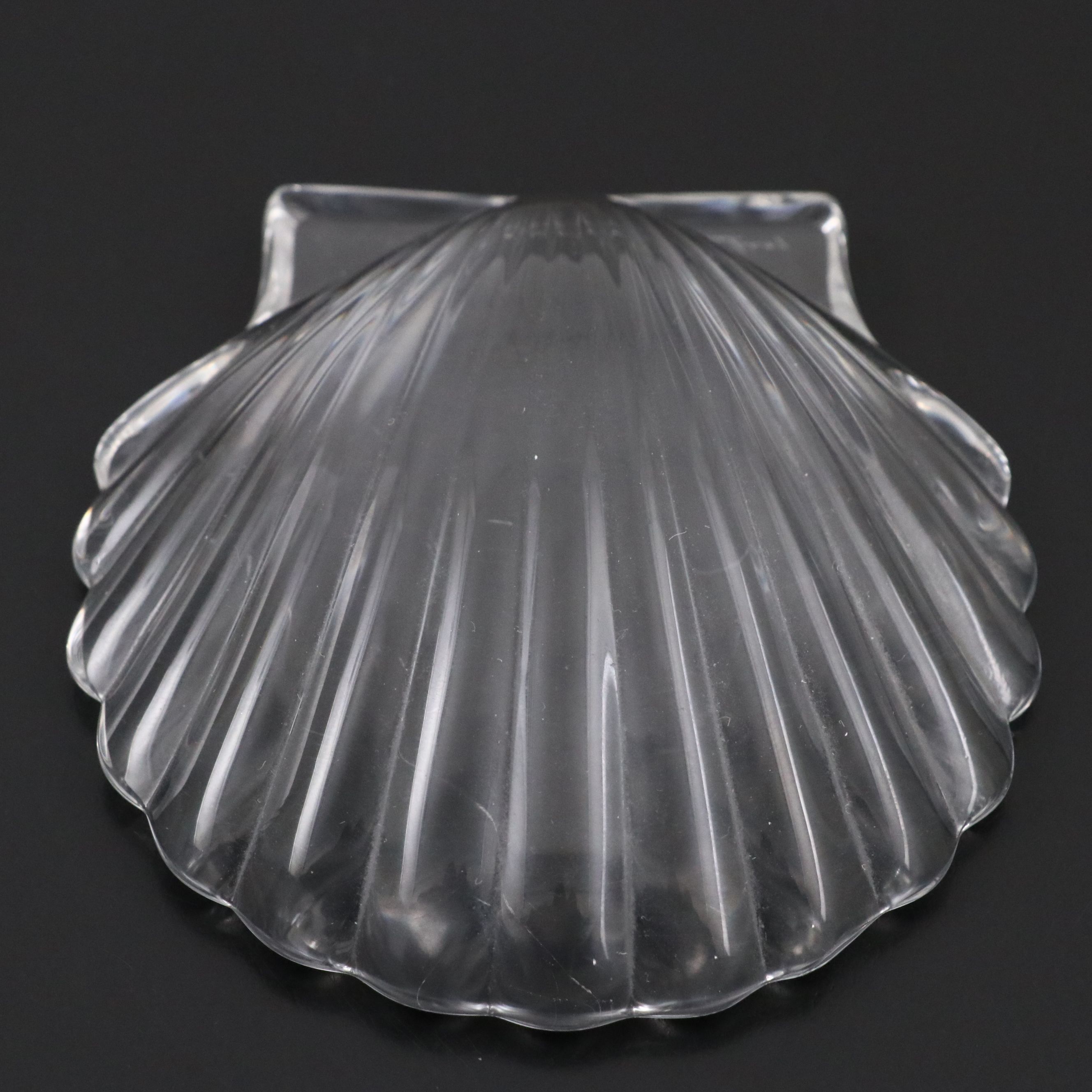 Steuben Crystal Starfish Paperweight with Steuben Art Glass Figurines