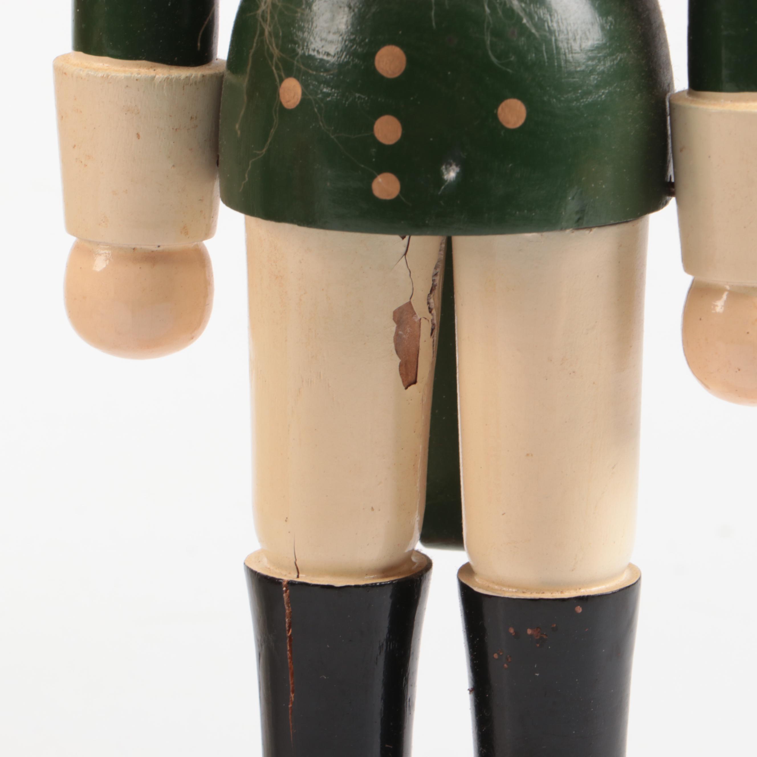 Holzkunst Christian Ulbricht and Other Wooden Christmas Nutcrackers