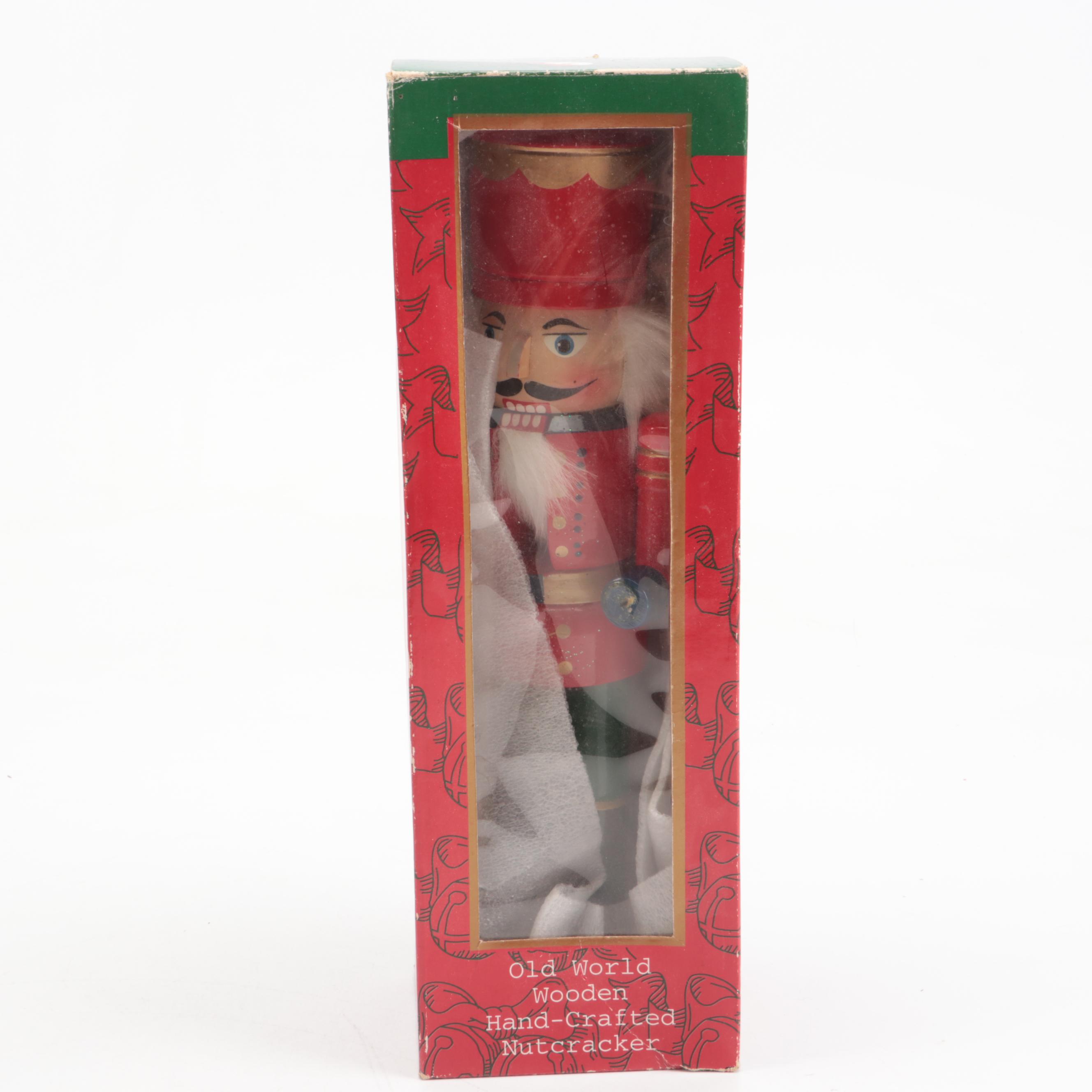 Holzkunst Christian Ulbricht and Other Wooden Christmas Nutcrackers