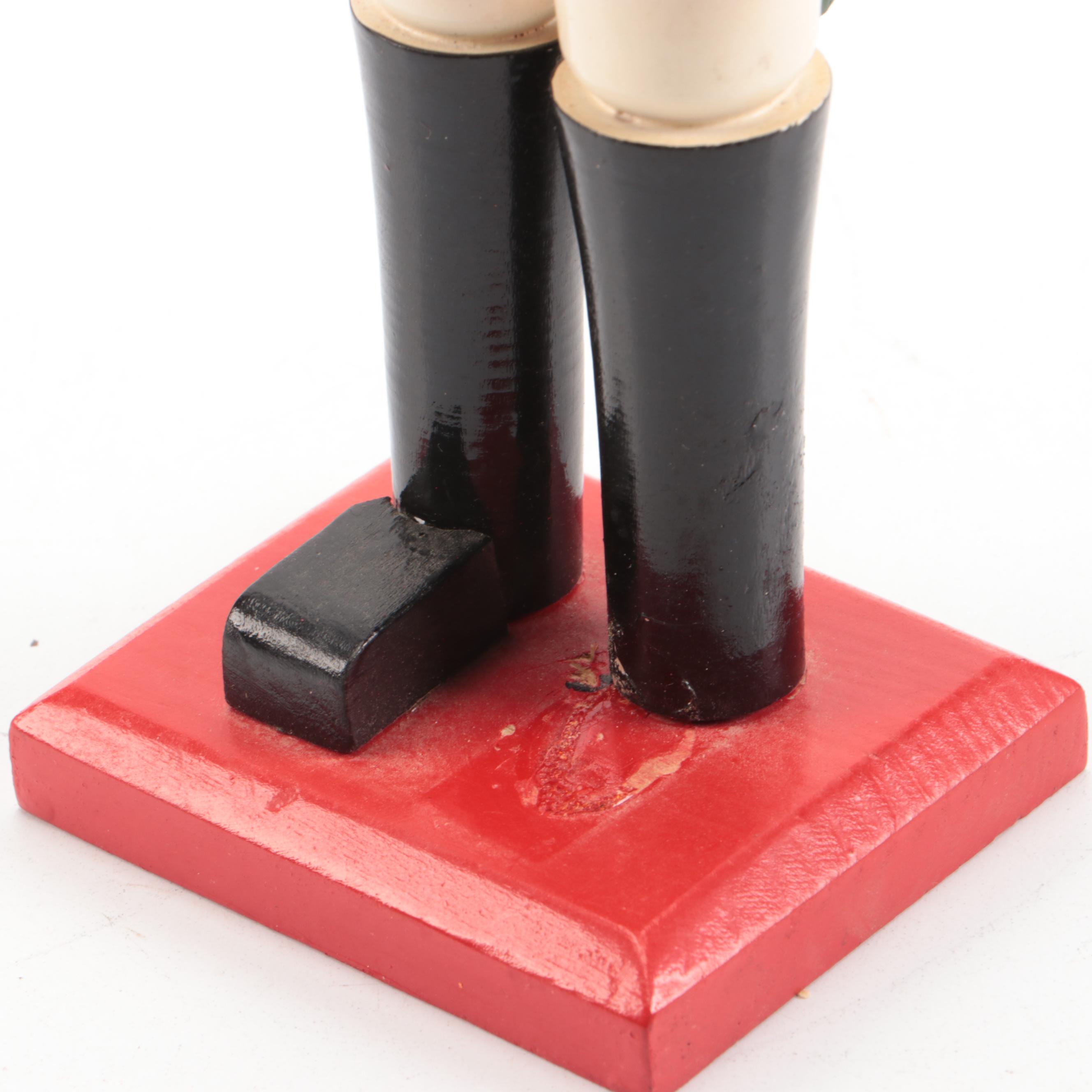 Holzkunst Christian Ulbricht and Other Wooden Christmas Nutcrackers