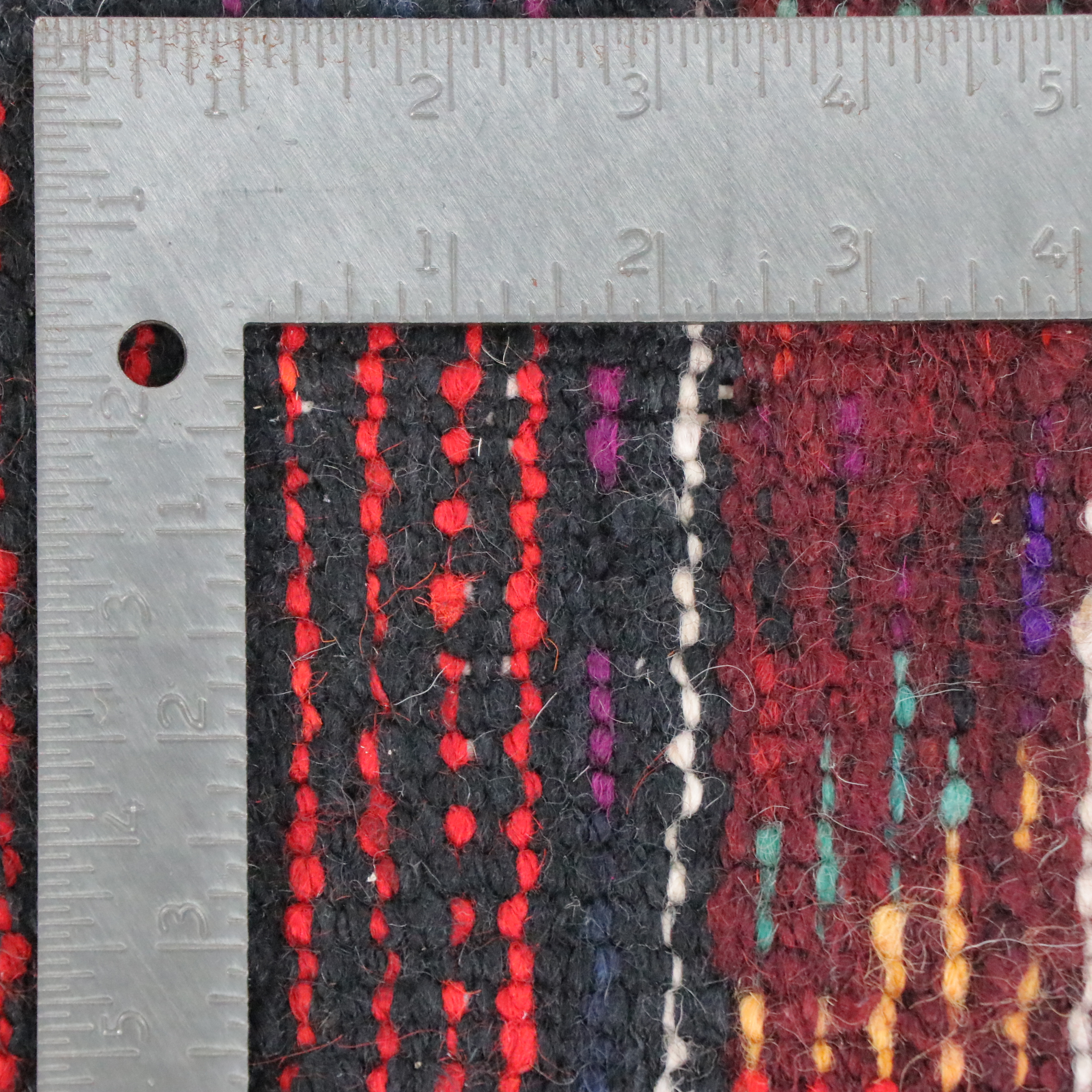 2'10 x 10'3 Hand-Knotted Moroccan Berber Carpet Runner Long Rug