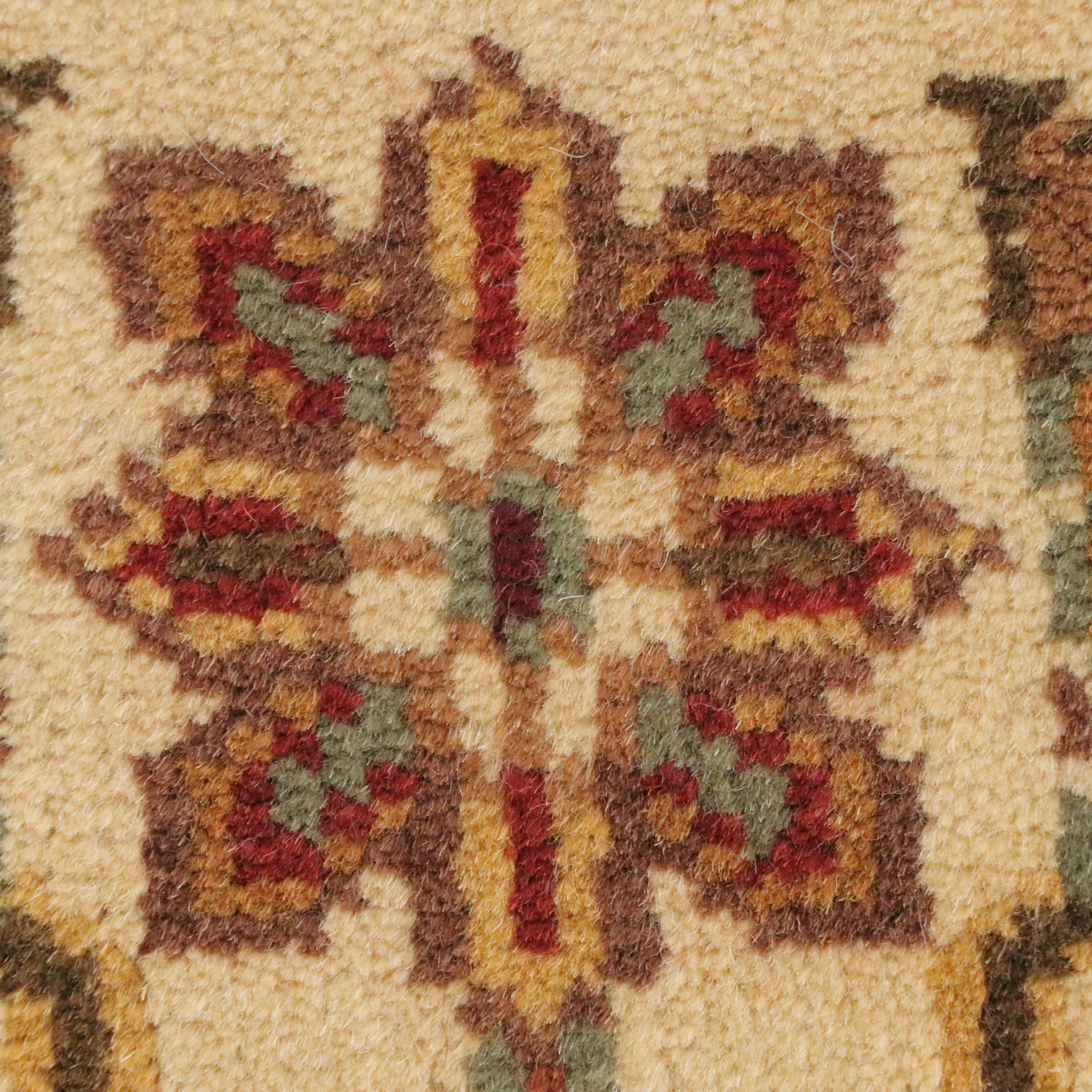 3' x 4'8 Hand-Knotted Indian Agra Area Rug