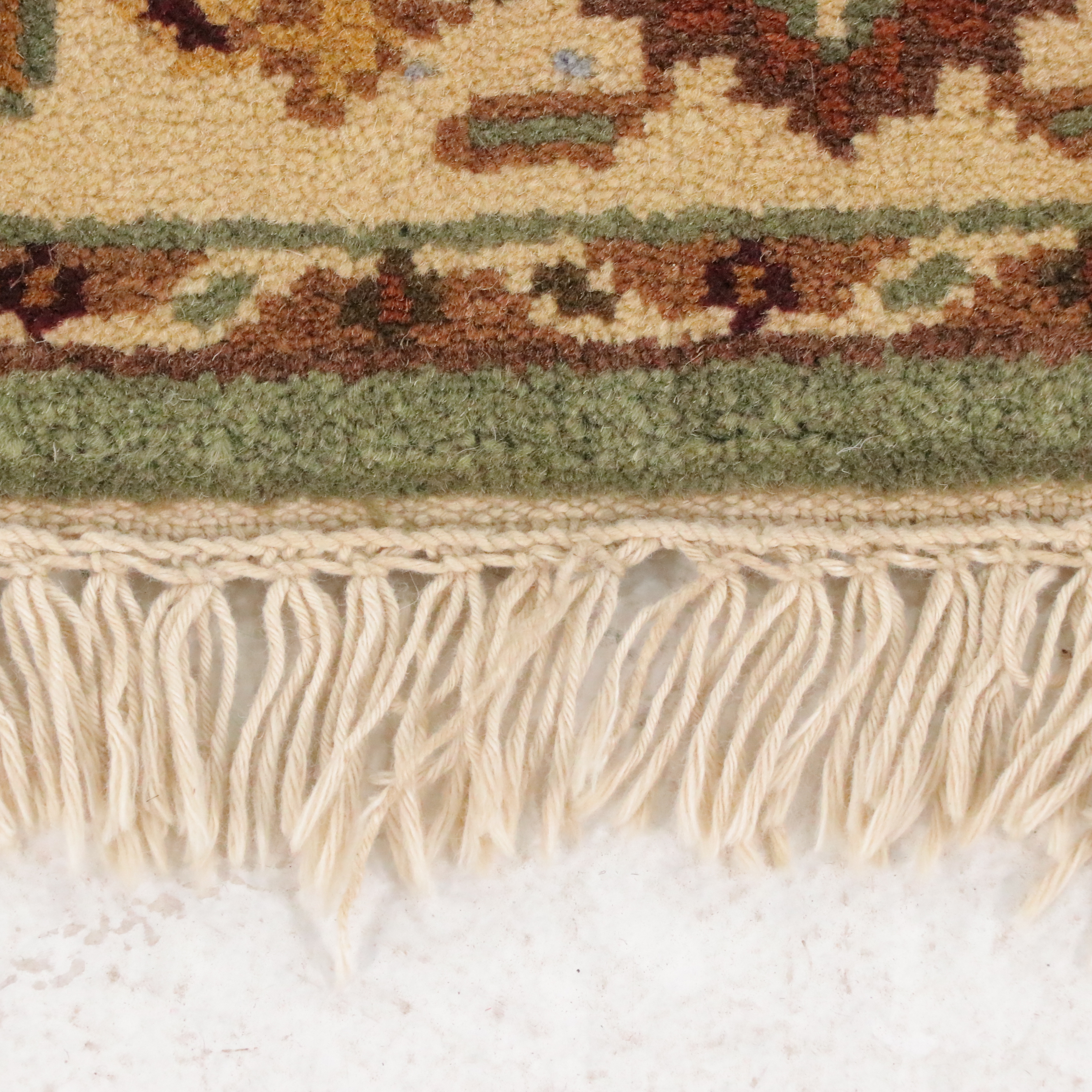 3' x 4'8 Hand-Knotted Indian Agra Area Rug