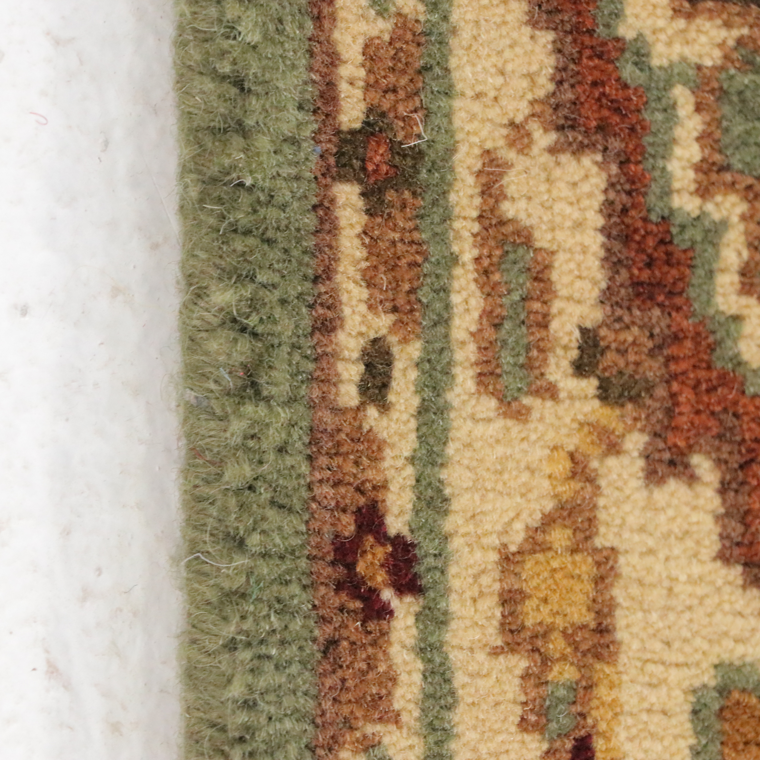 3' x 4'8 Hand-Knotted Indian Agra Area Rug