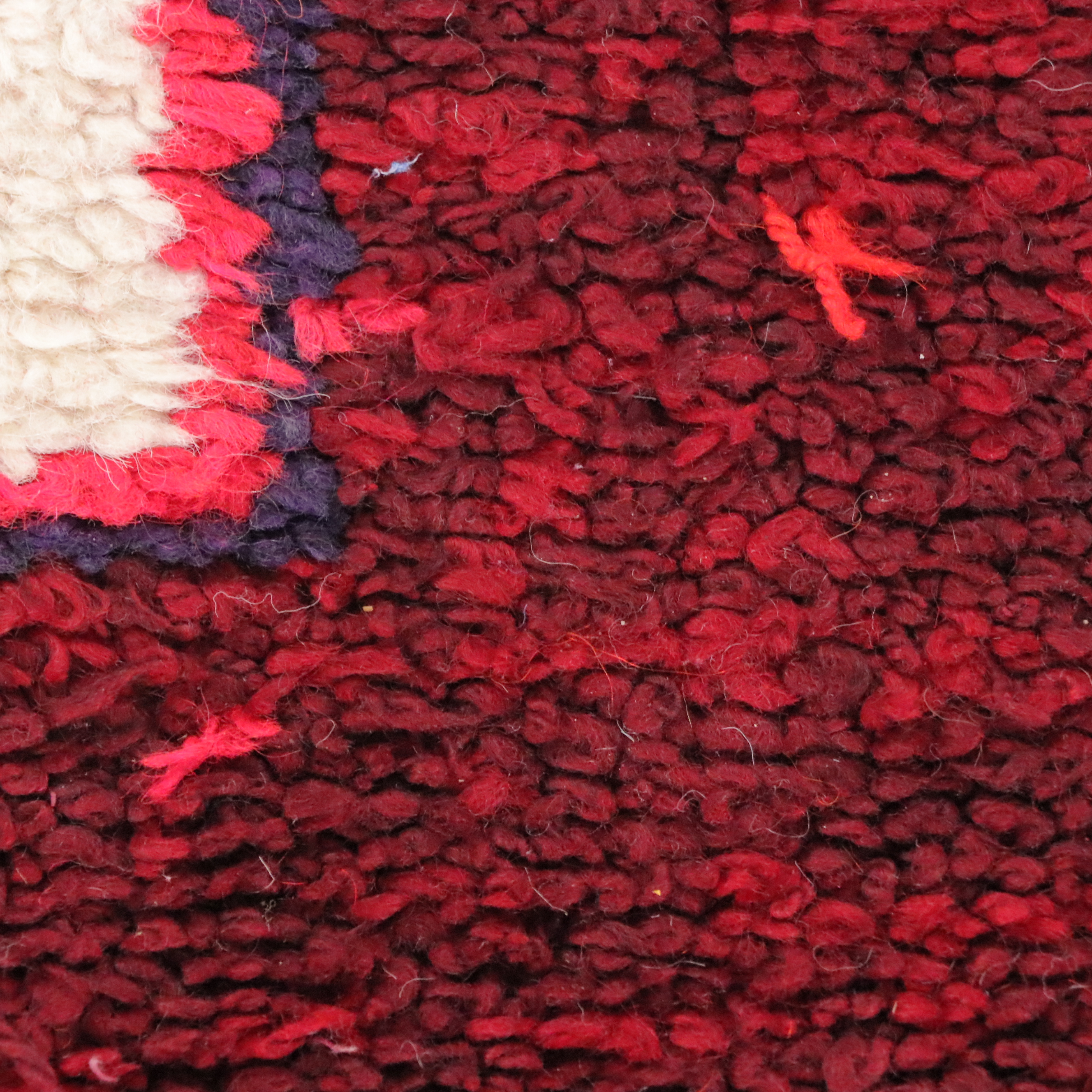 3'2 x 11'7 Hand-Knotted Moroccan Berber Carpet Runner Long Rug