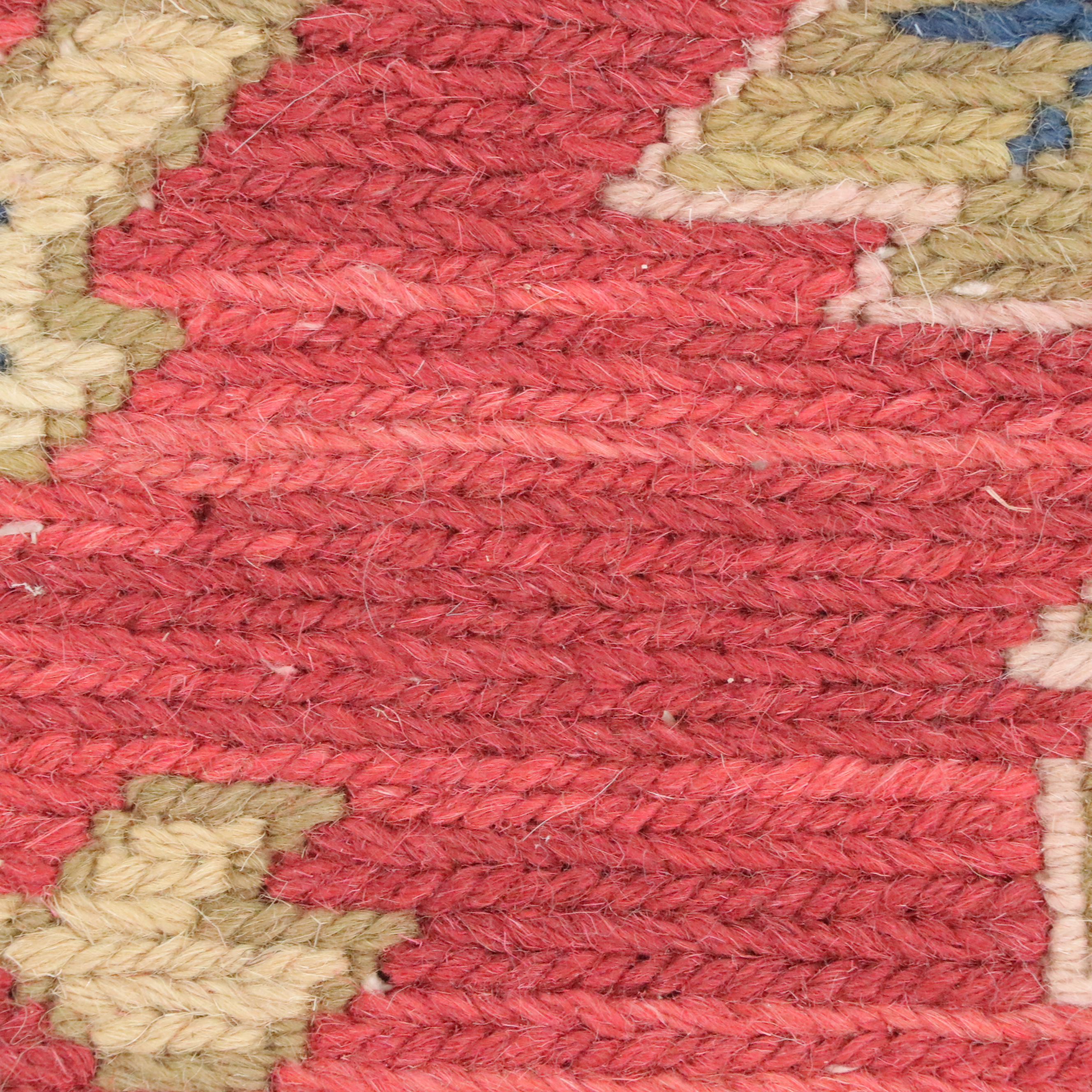 3'10 x 6'1 Hand-Knotted Indian Soumak Area Rug