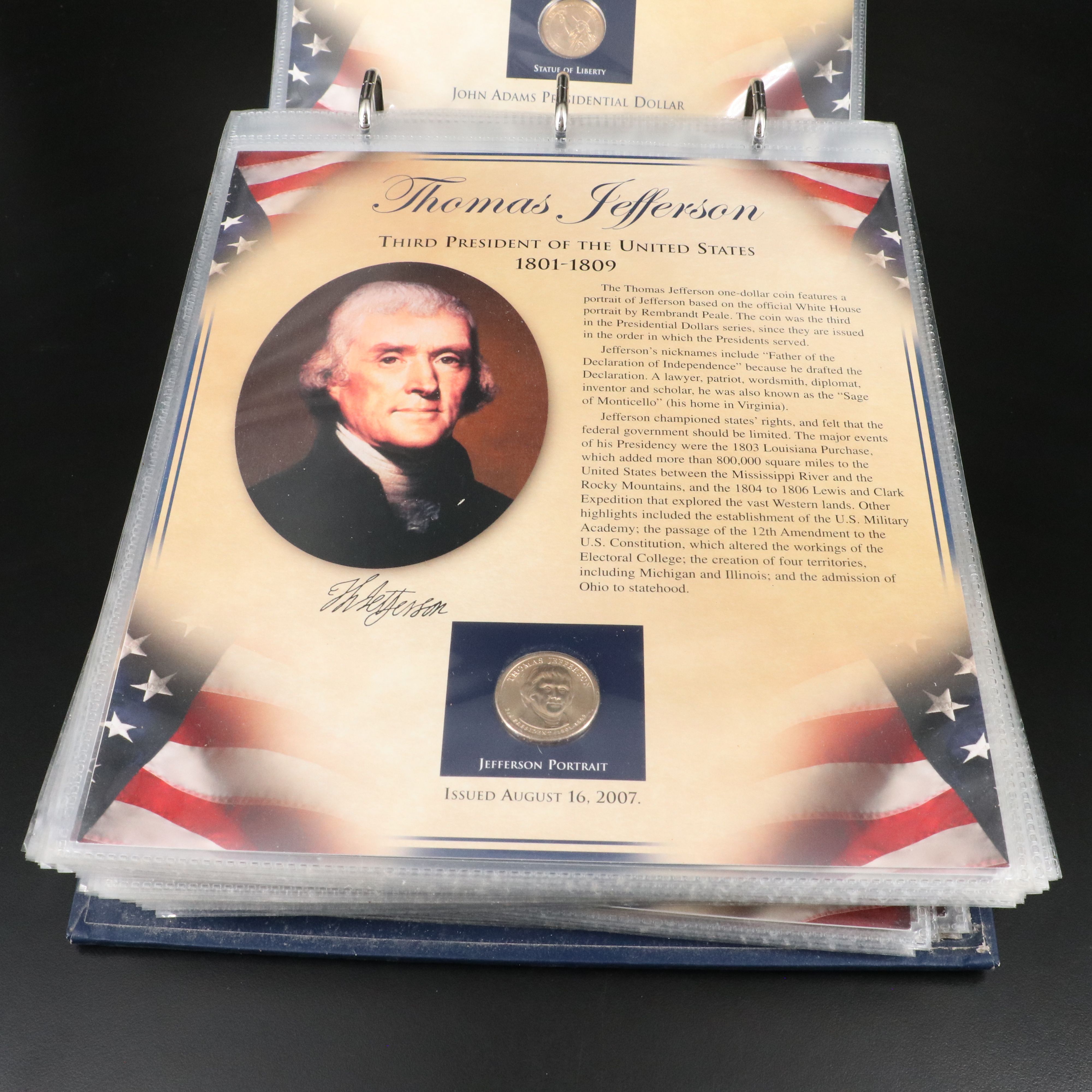 Complete Set of Susan B. Anthony Dollars and Presidential Dollars and Tokens