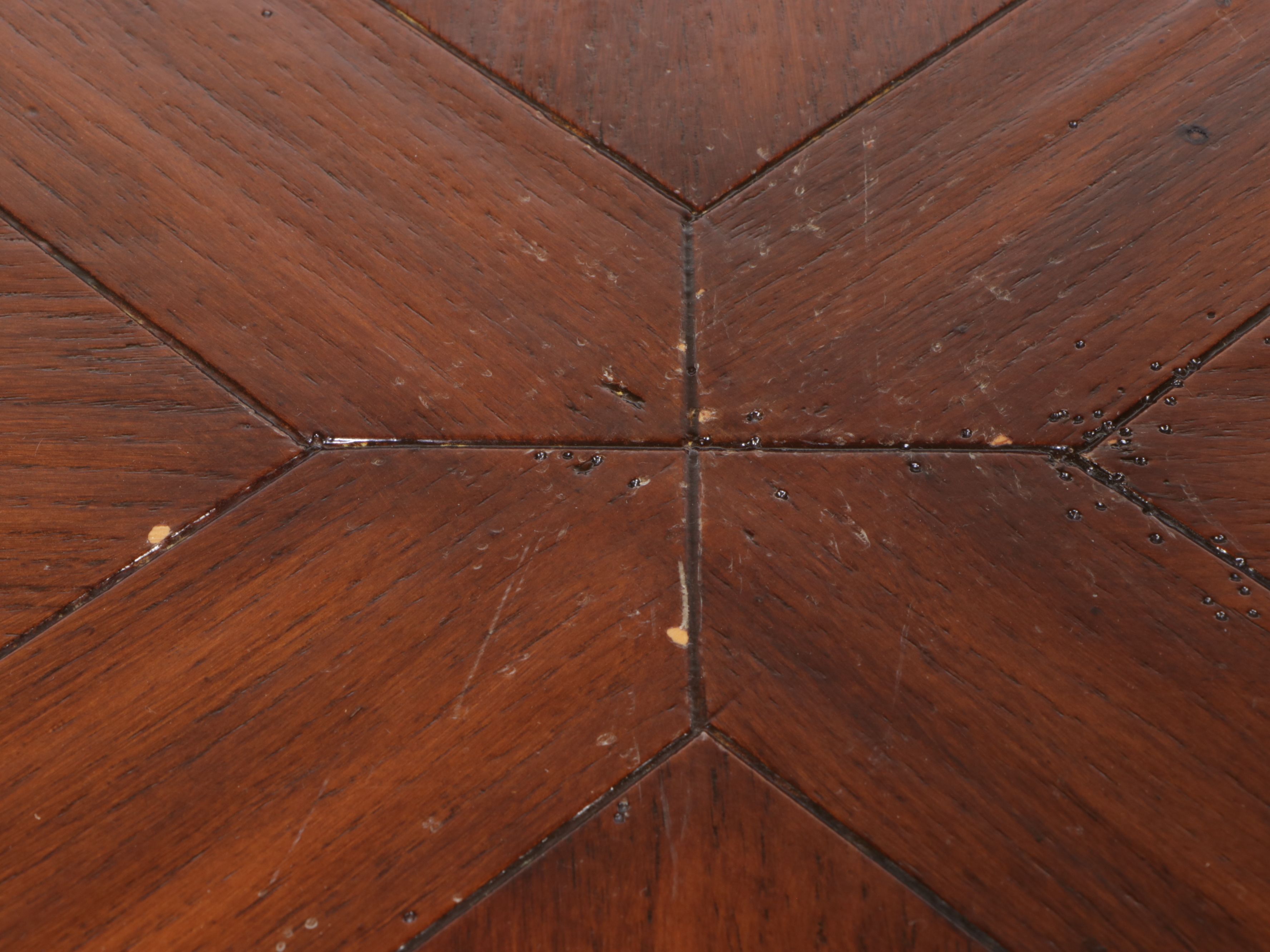 John-Richard Fine Furniture Pedestal Dining Table with Side Chairs