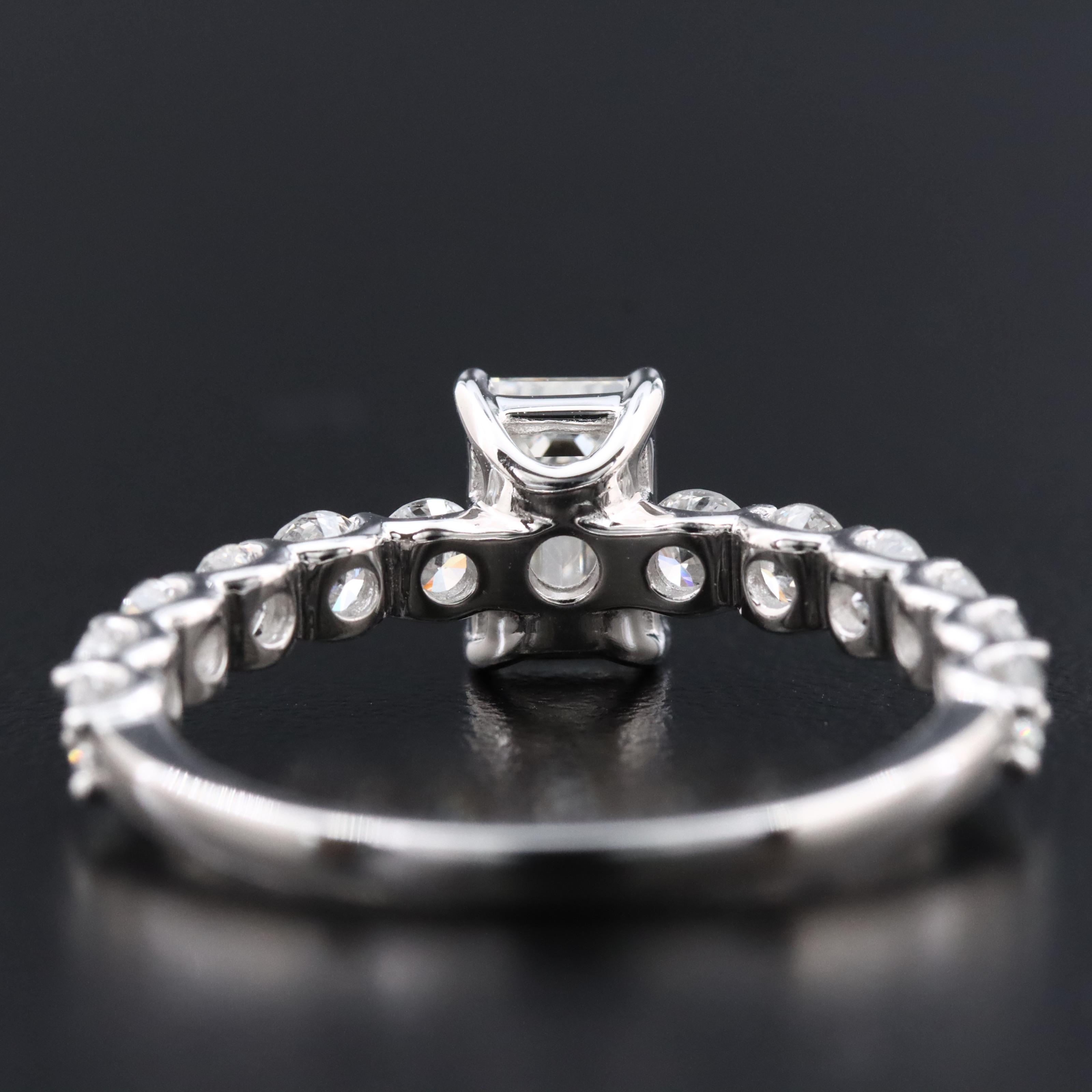 14K 1.55 CTW Lab Grown Diamond Ring
