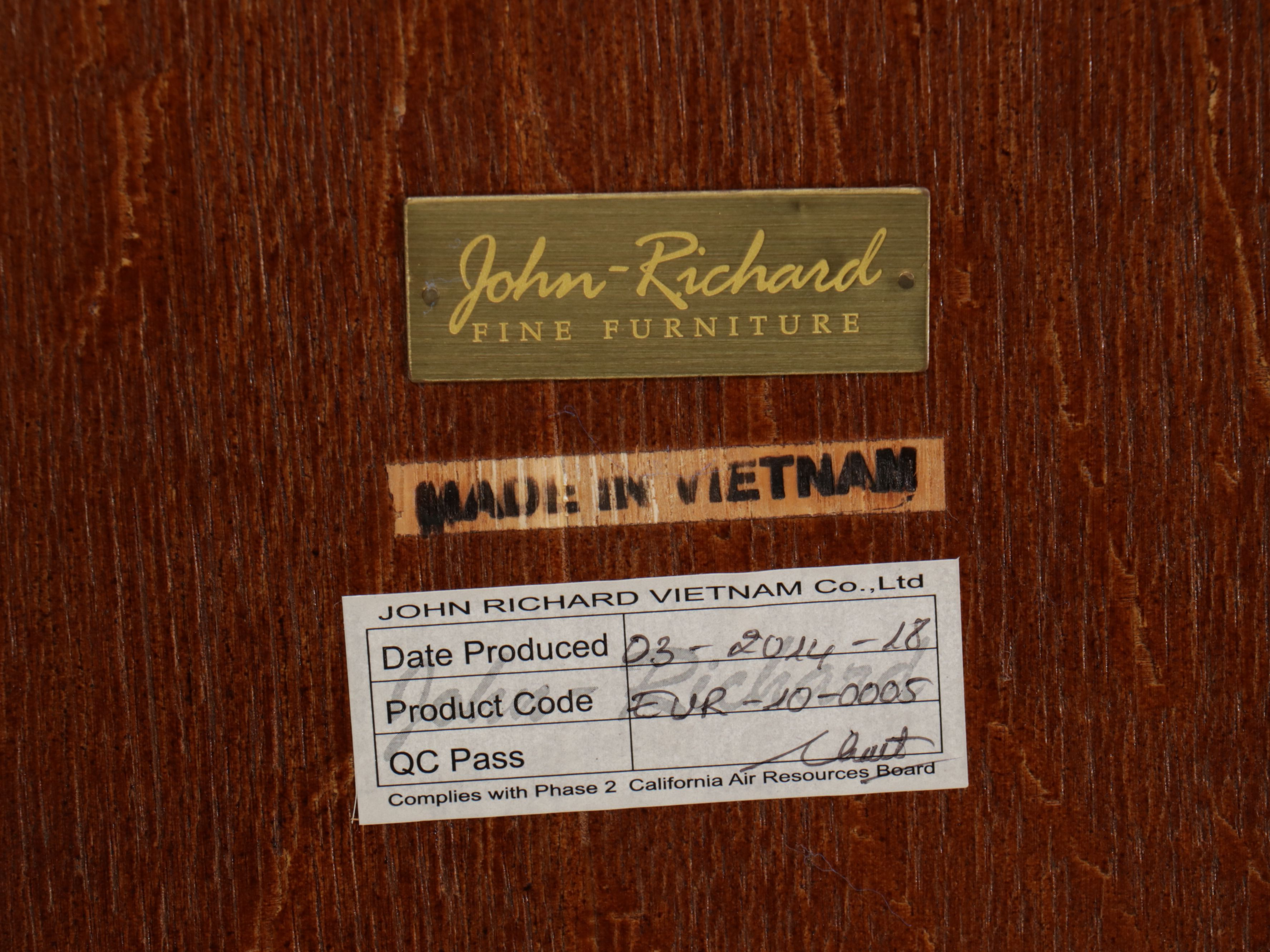 John-Richard Fine Furniture Pedestal Dining Table with Side Chairs