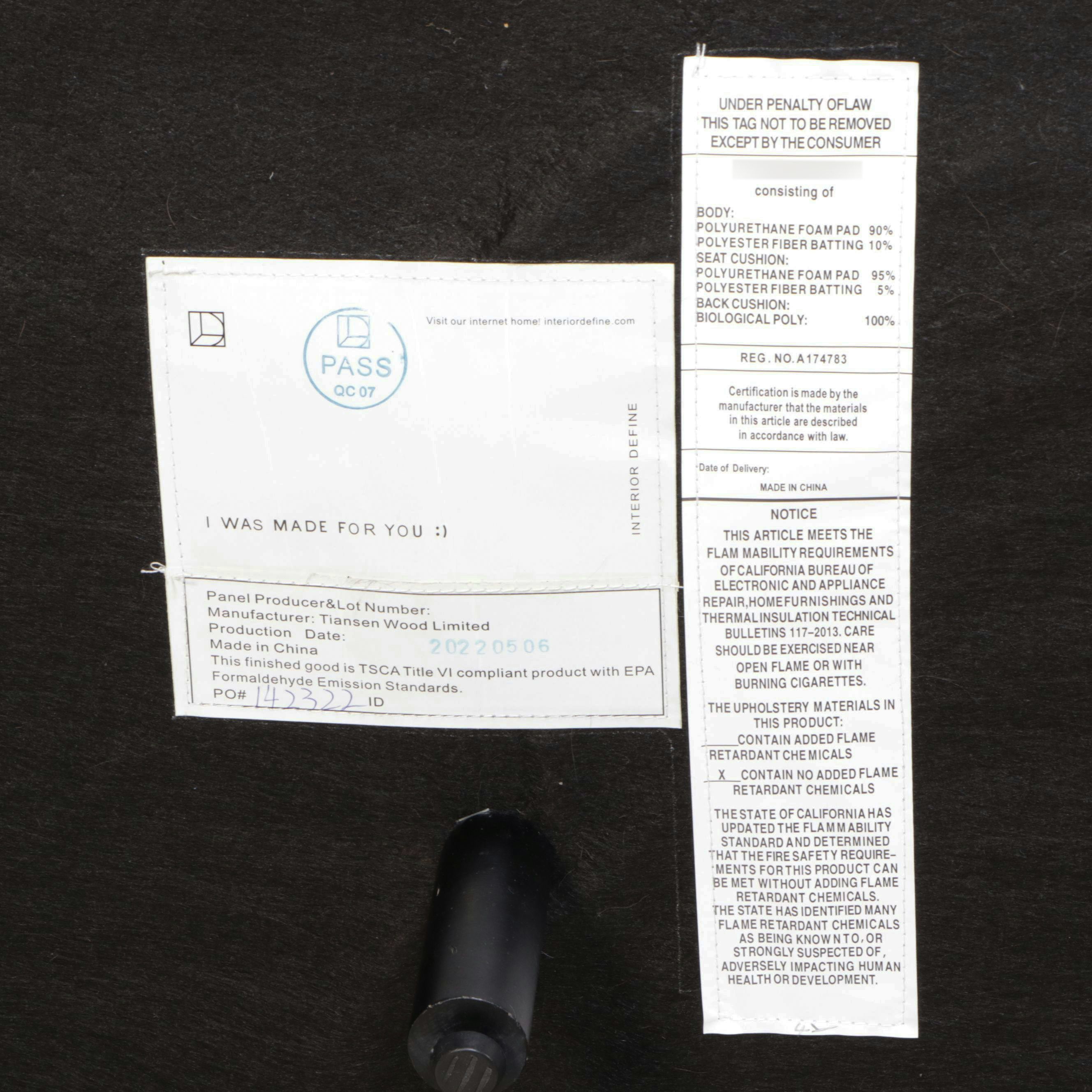 Interior Define Two-Piece Modern Sectional