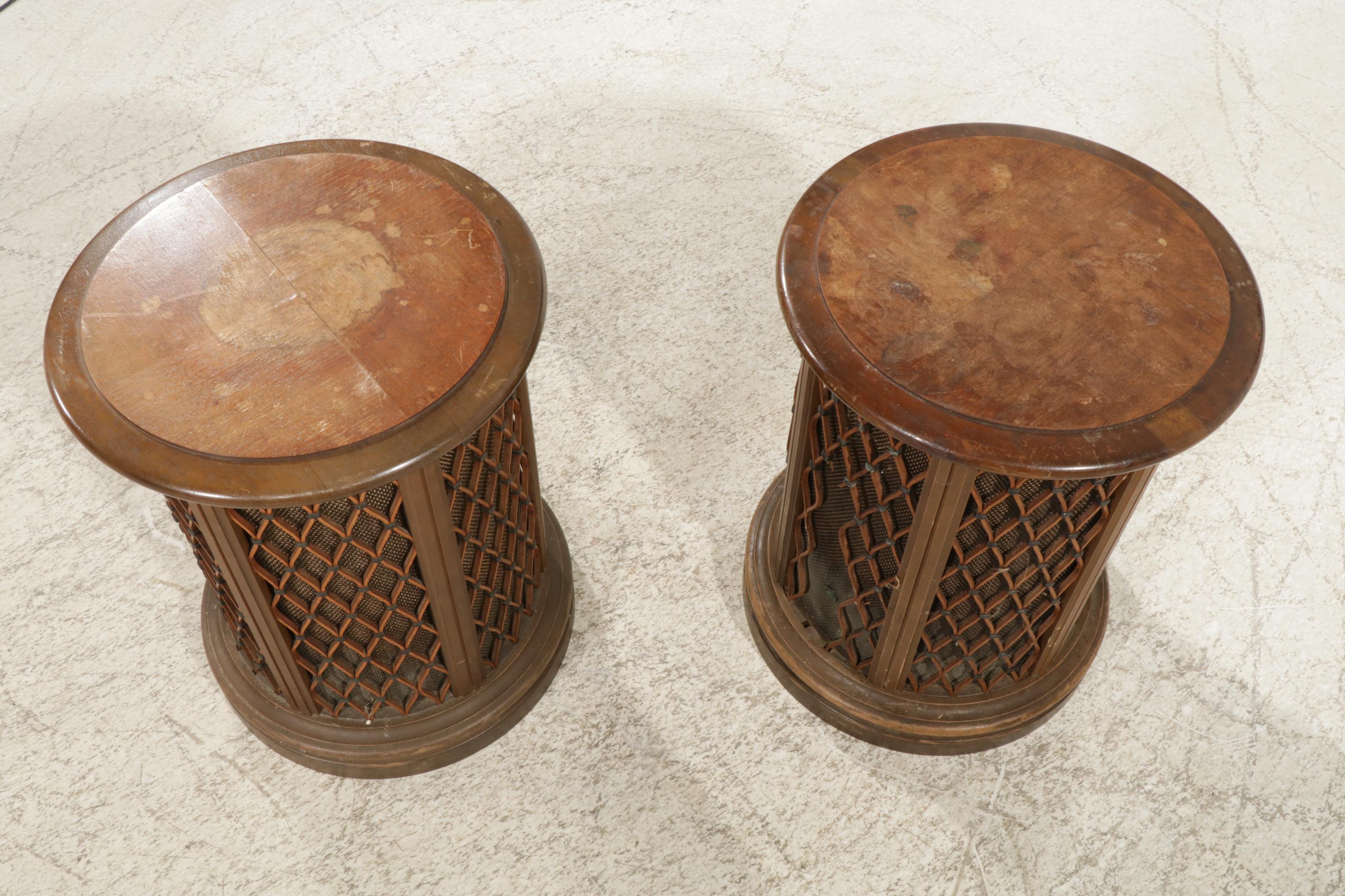 Pioneer Model CS-06 Round Floor Standing Speaker Pair