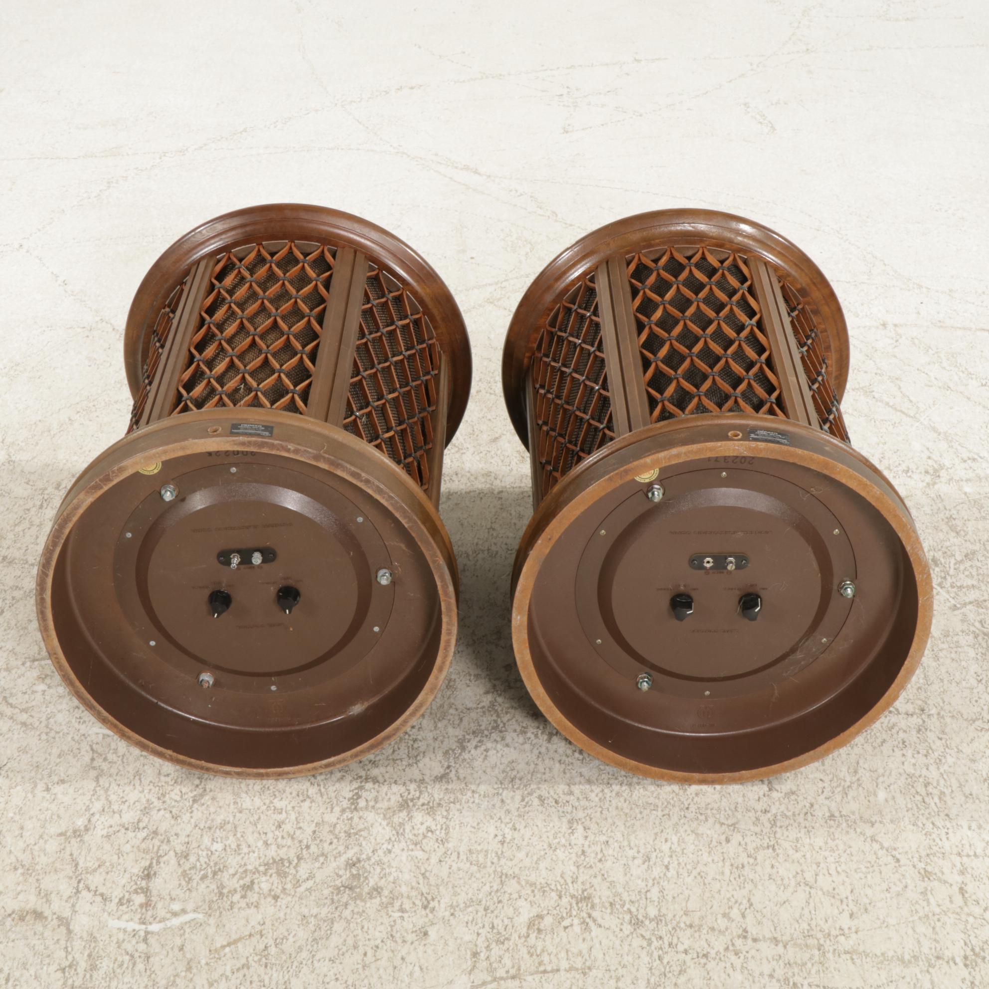 Pioneer Model CS-06 Round Floor Standing Speaker Pair