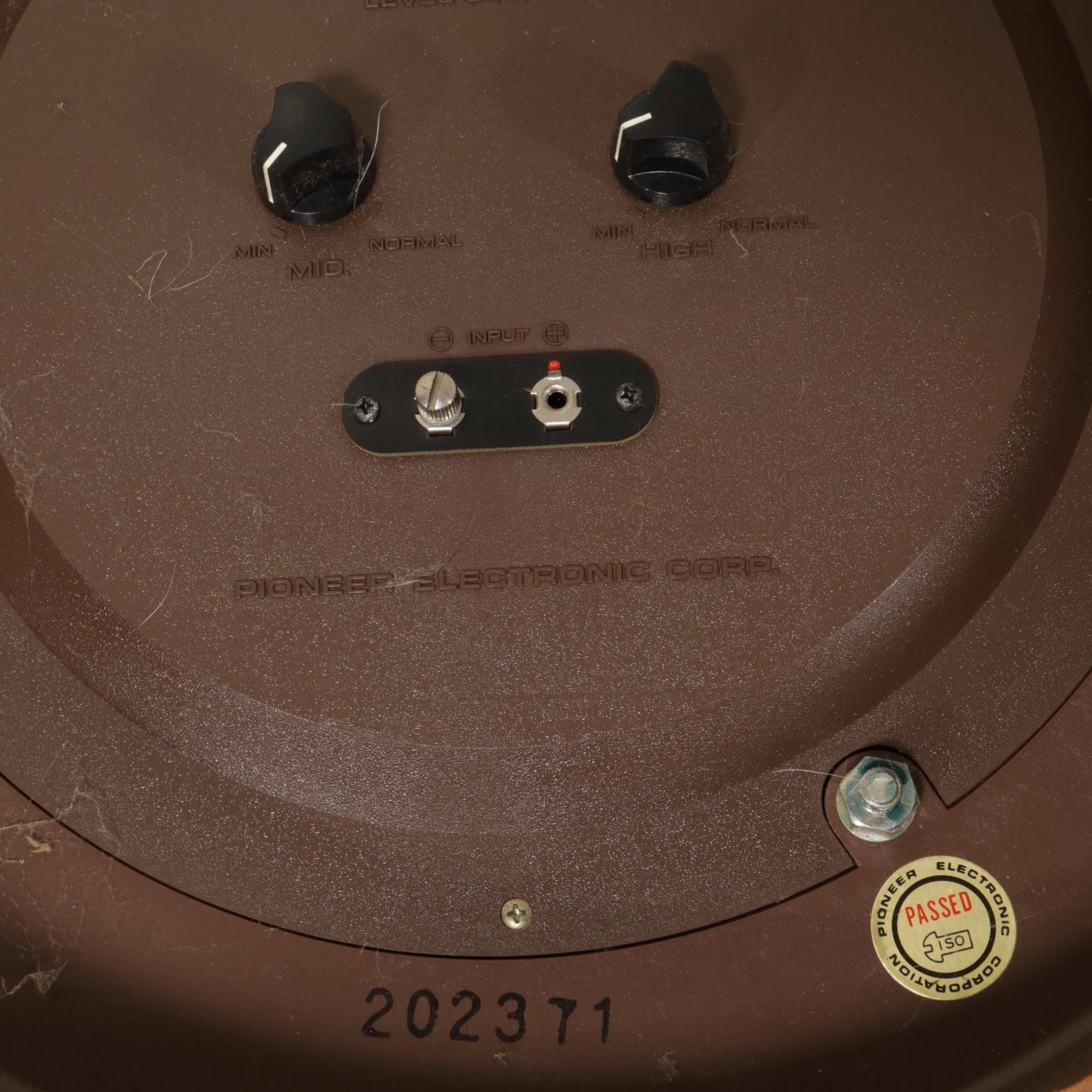 Pioneer Model CS-06 Round Floor Standing Speaker Pair