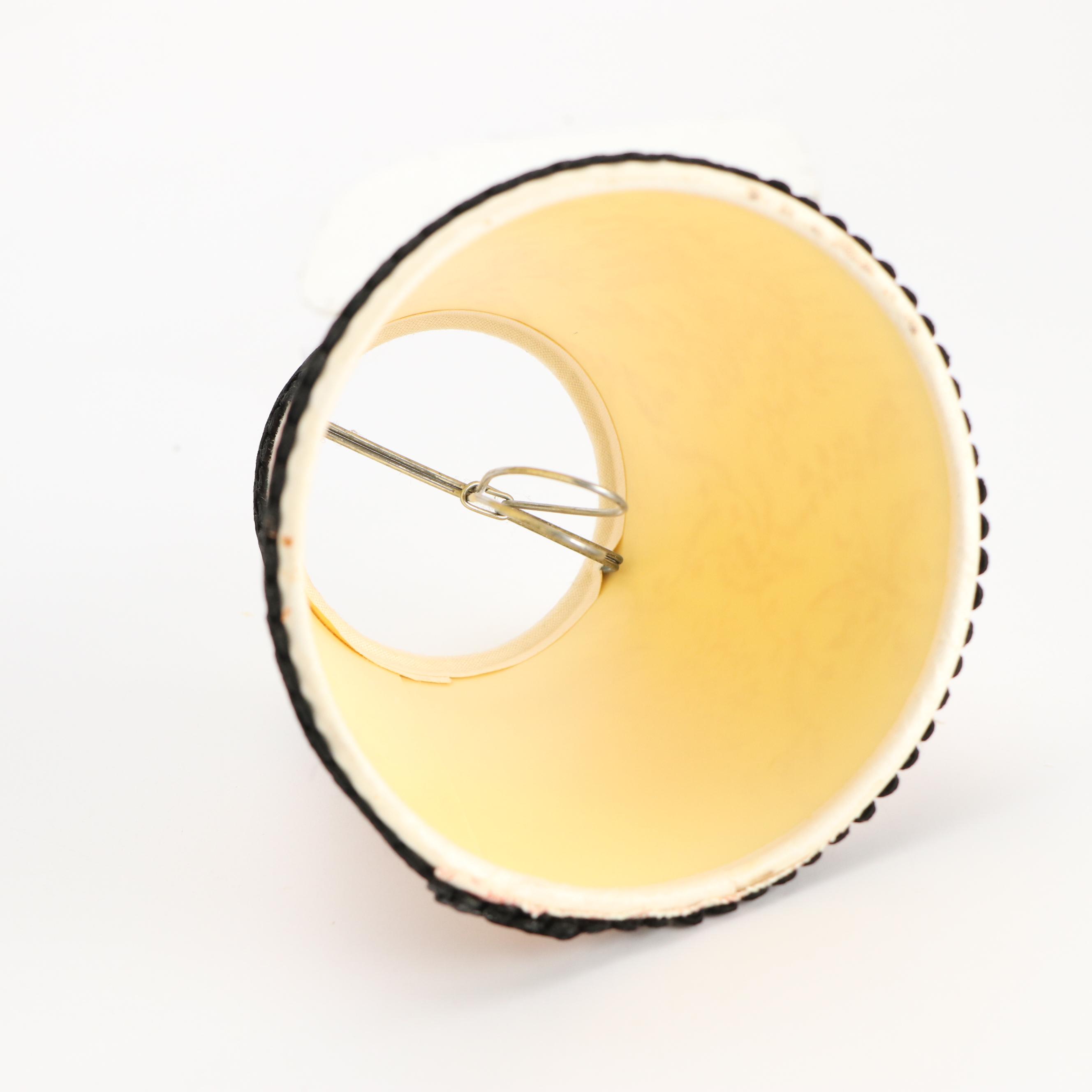 Red and Cream Toile de Jouy Cotton Blend Shades