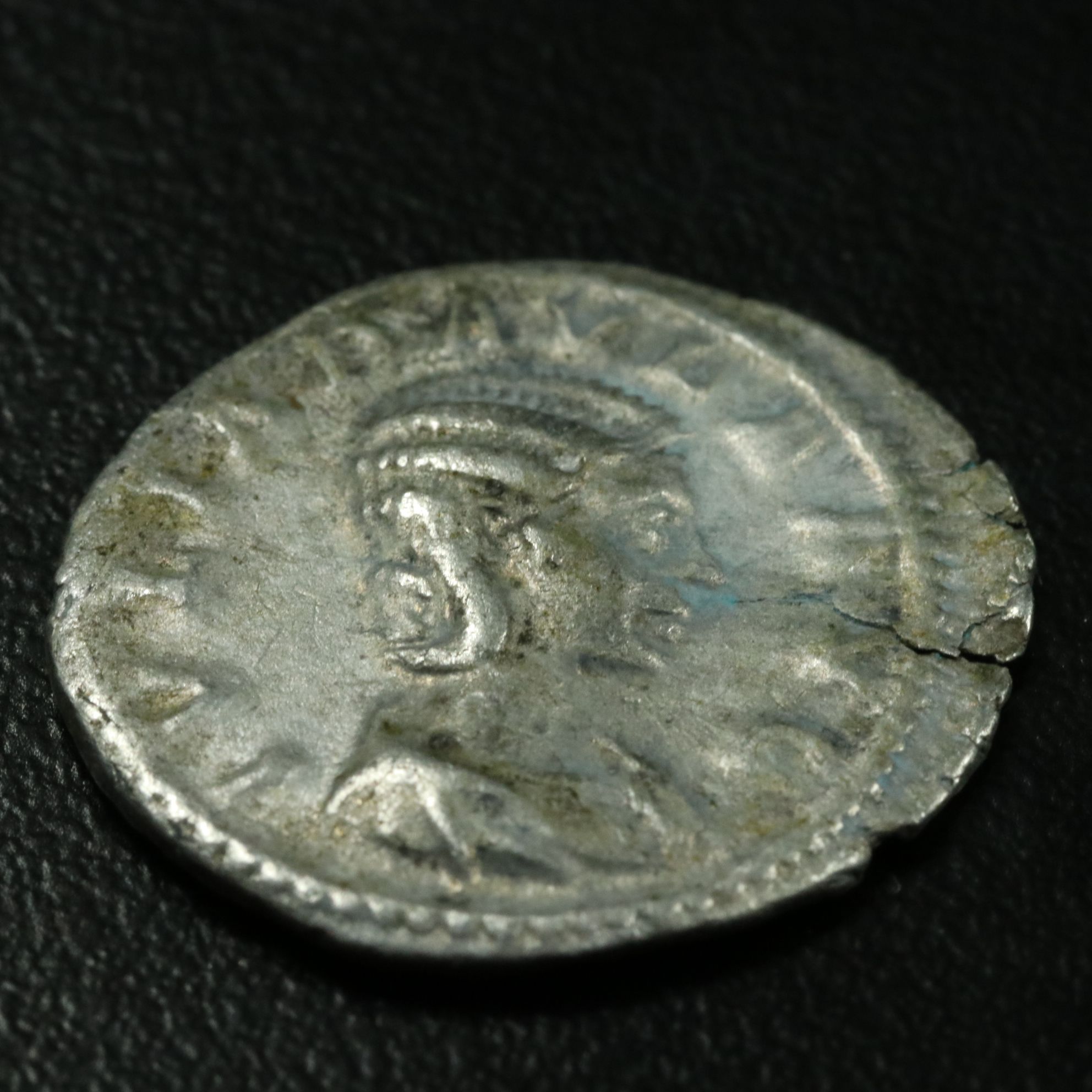 Ancient Roman Imperial AR Denarius Coin of Julia Paula, ca. 220 A.D.