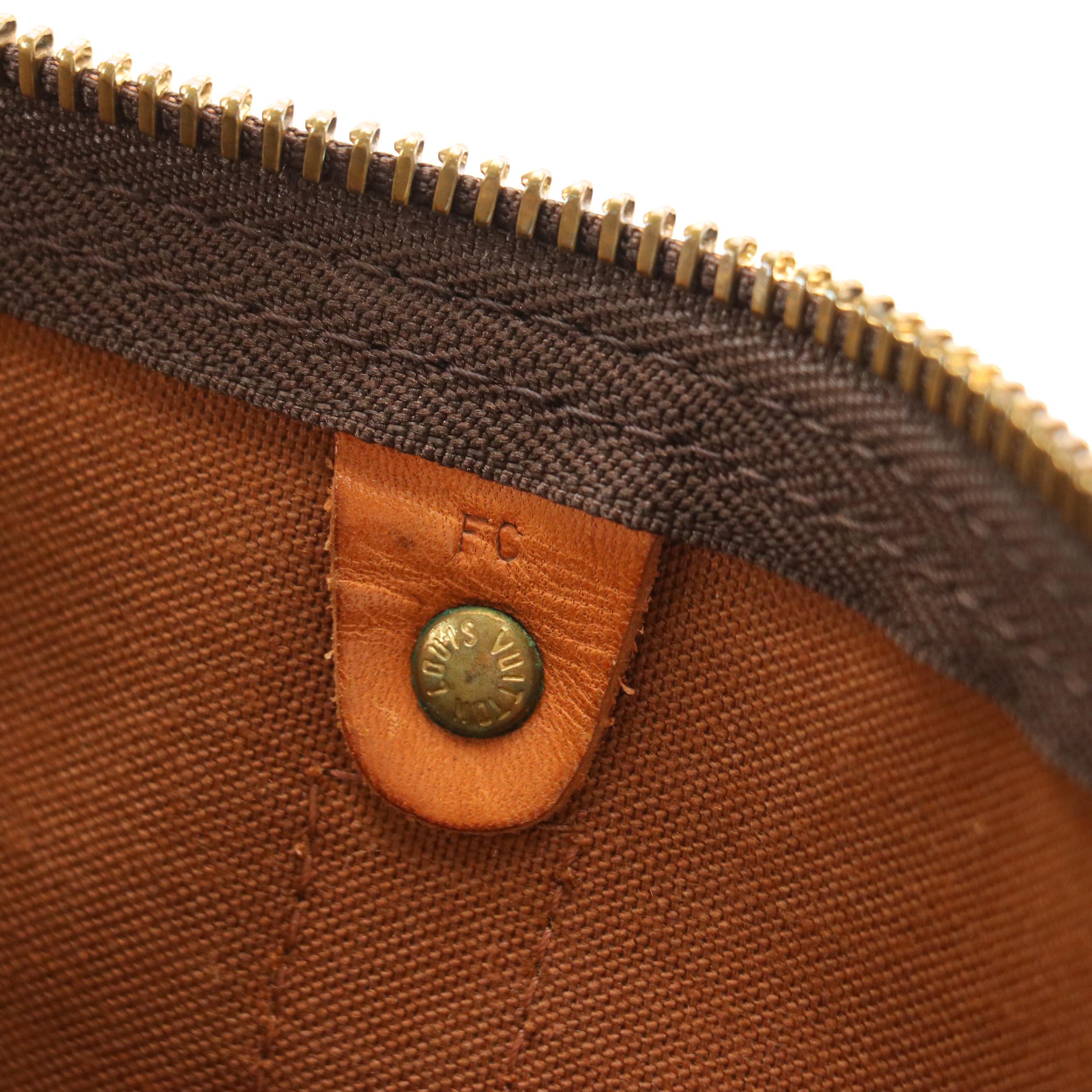 Louis Vuitton Keepall 50 in Monogram Canvas and Vachetta Leather