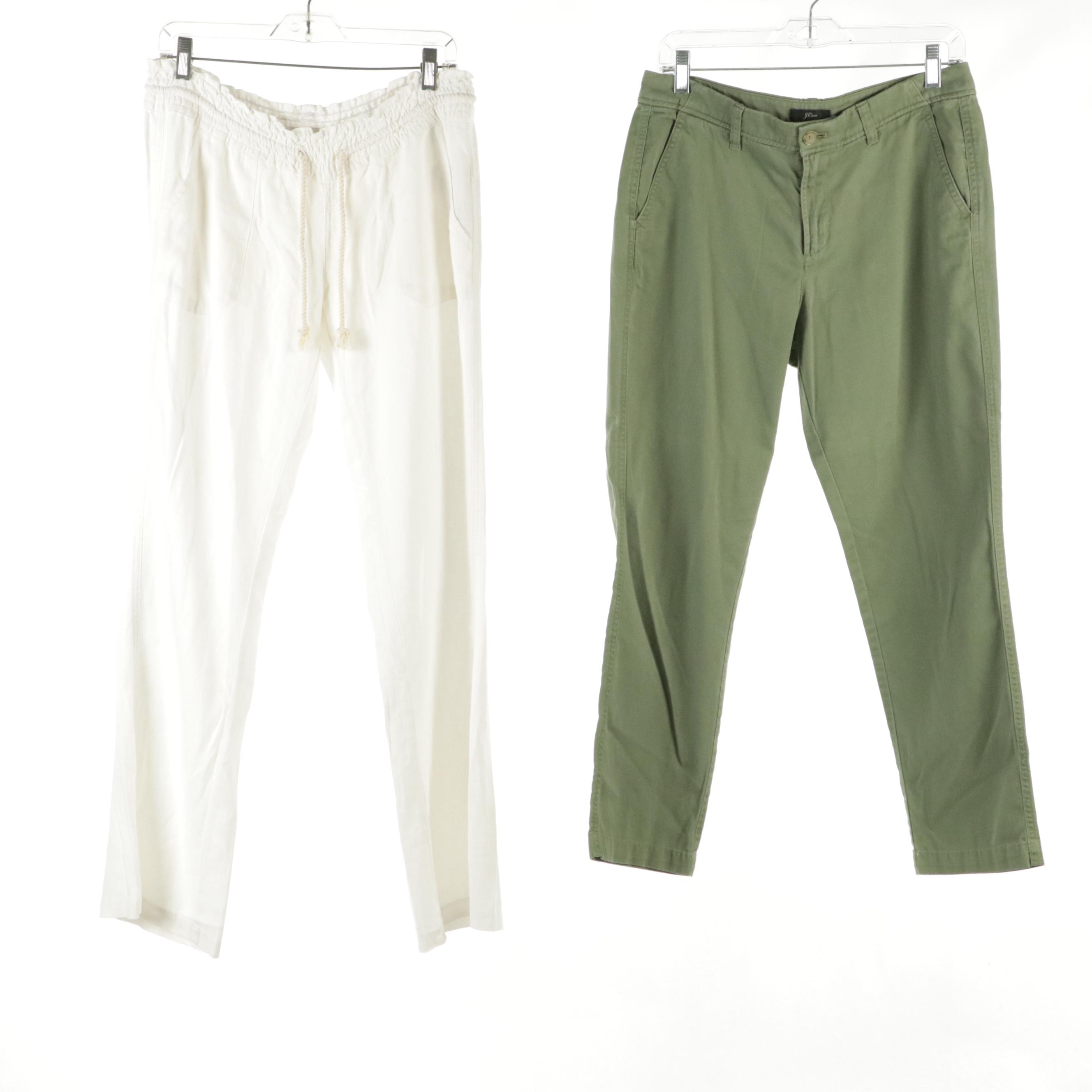 Liz Claiborne Linen Blend Trousers, Hudson Blake Straight Jeans & Other Pants