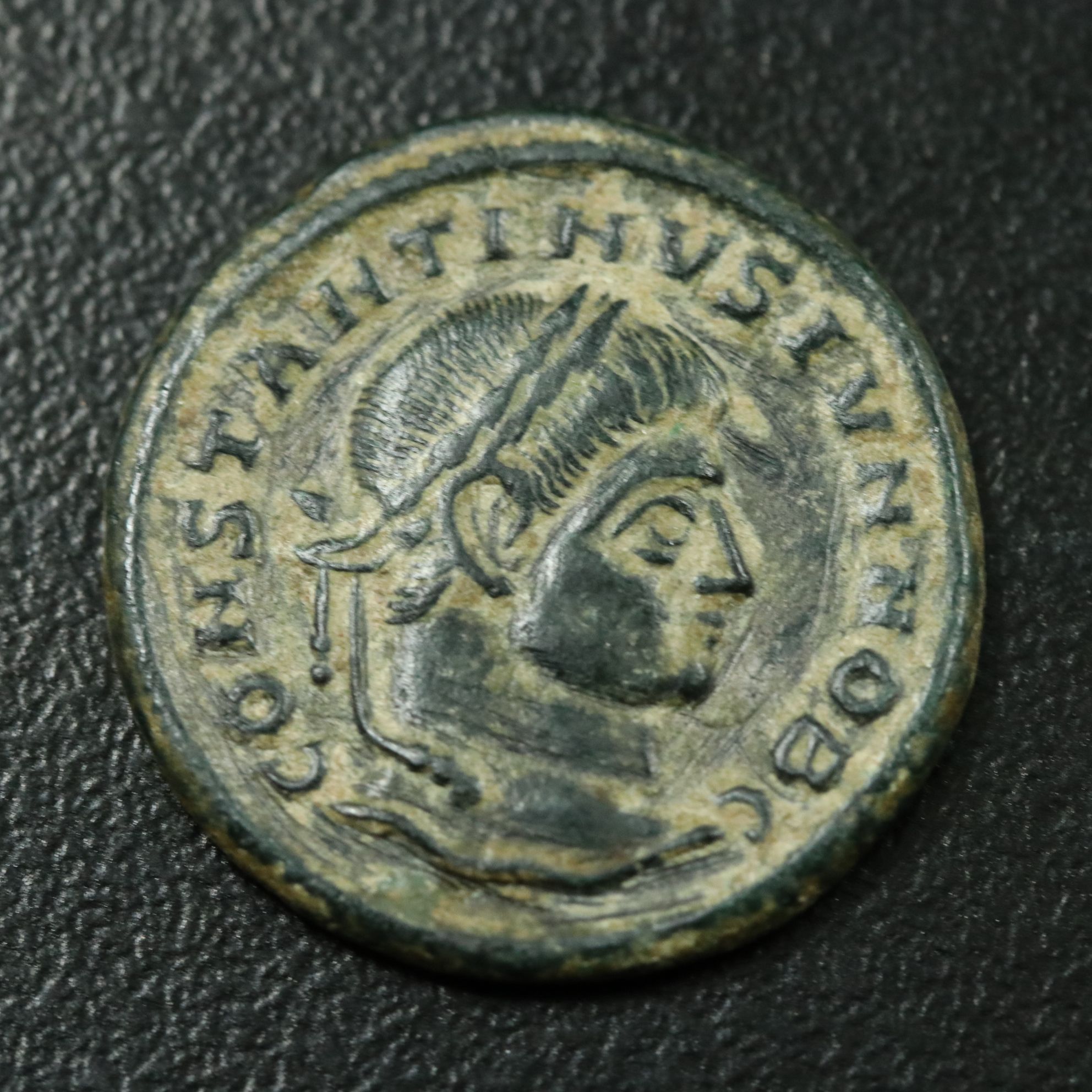 Ancient Roman Imperial Æ3 Coin of Constantine II, ca. 320 A.D.