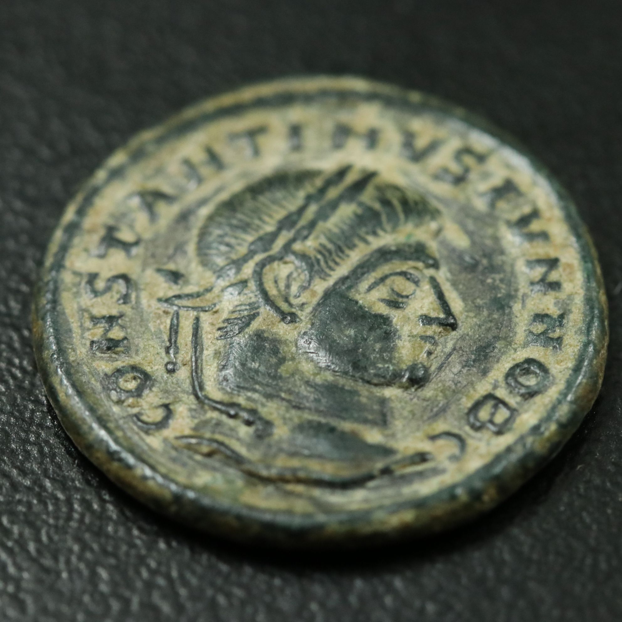 Ancient Roman Imperial Æ3 Coin of Constantine II, ca. 320 A.D.